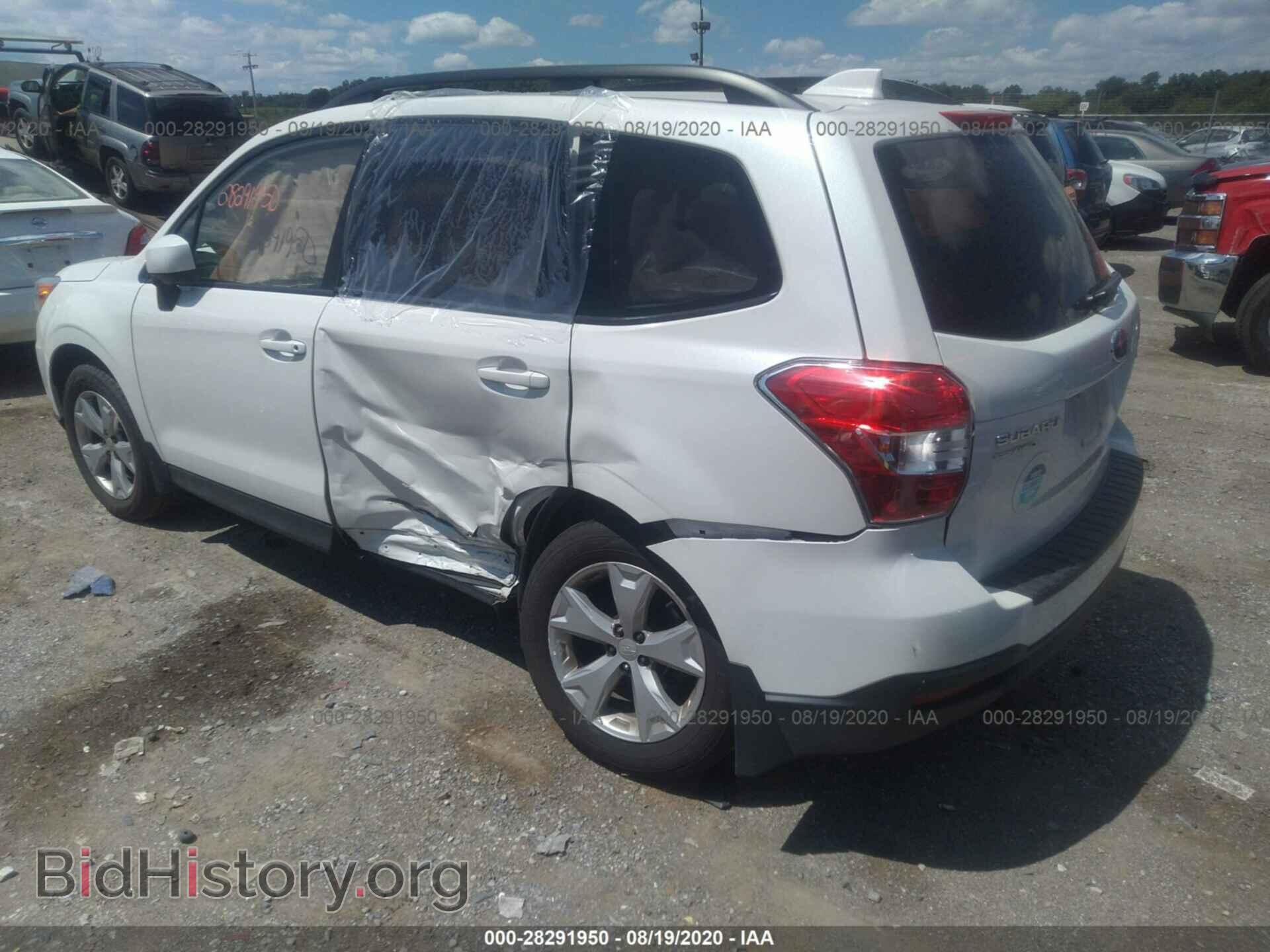 2016 SUBARU FORESTER - VIN: JF2SJADC2GH501825 - Фото 3