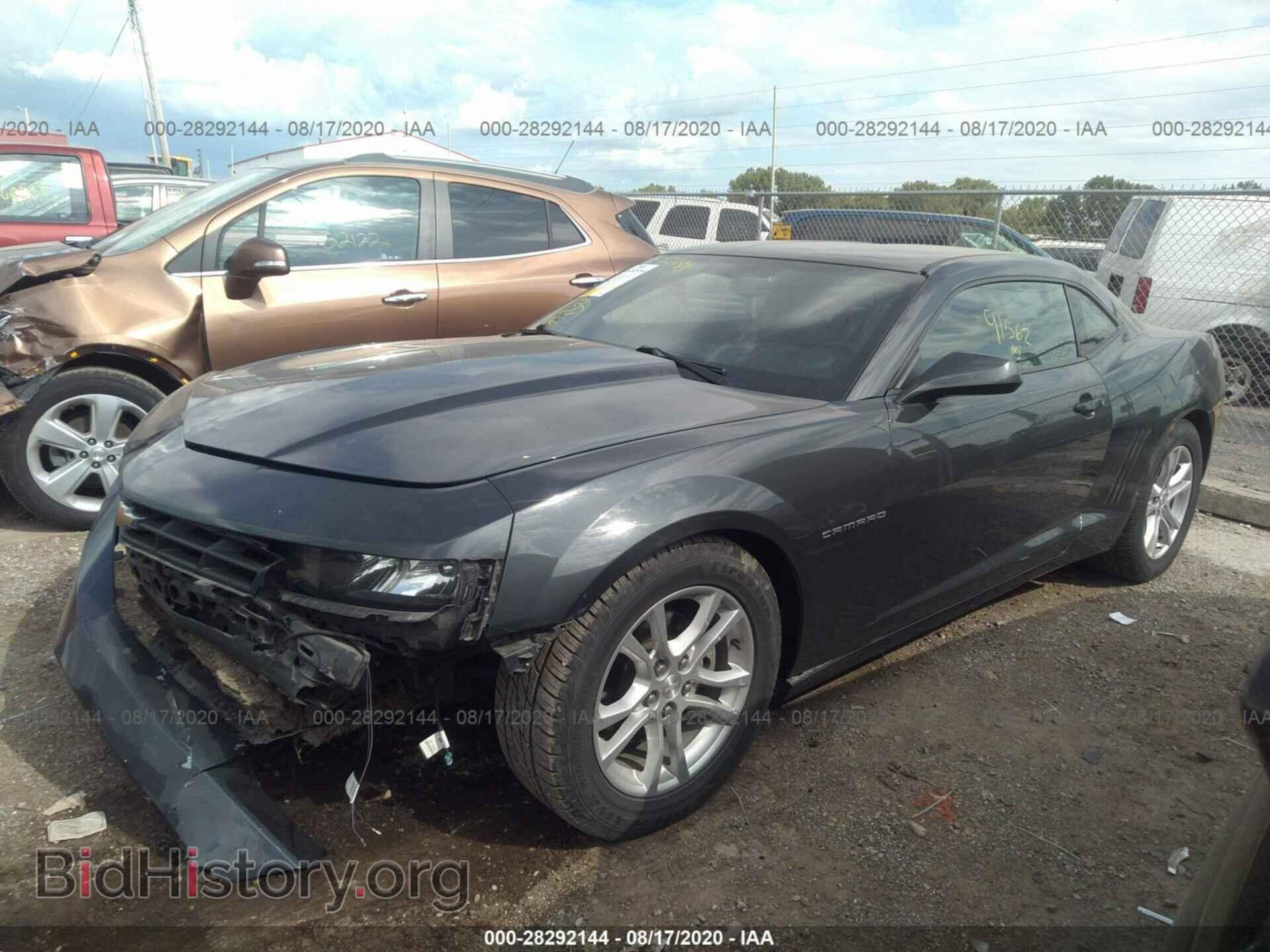 2014 CHEVROLET CAMARO - VIN: 2G1FA1E35E9201429 - Фото 2