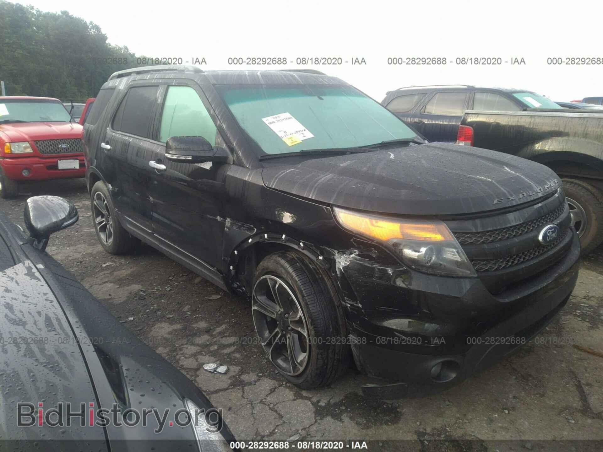 Photo 1FM5K8GT3DGB29373 - FORD EXPLORER 2013
