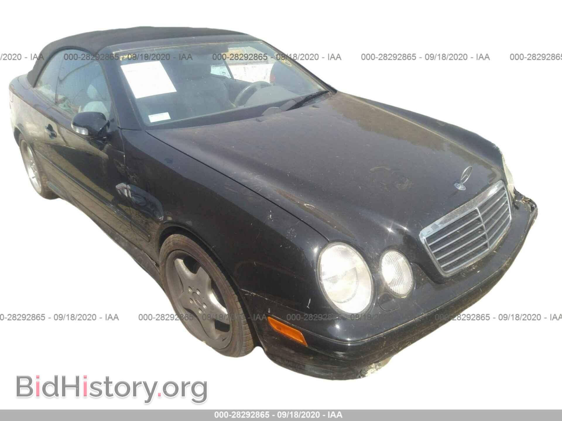 Photo WDBLK70G21T086178 - MERCEDES-BENZ CLK-CLASS 2001