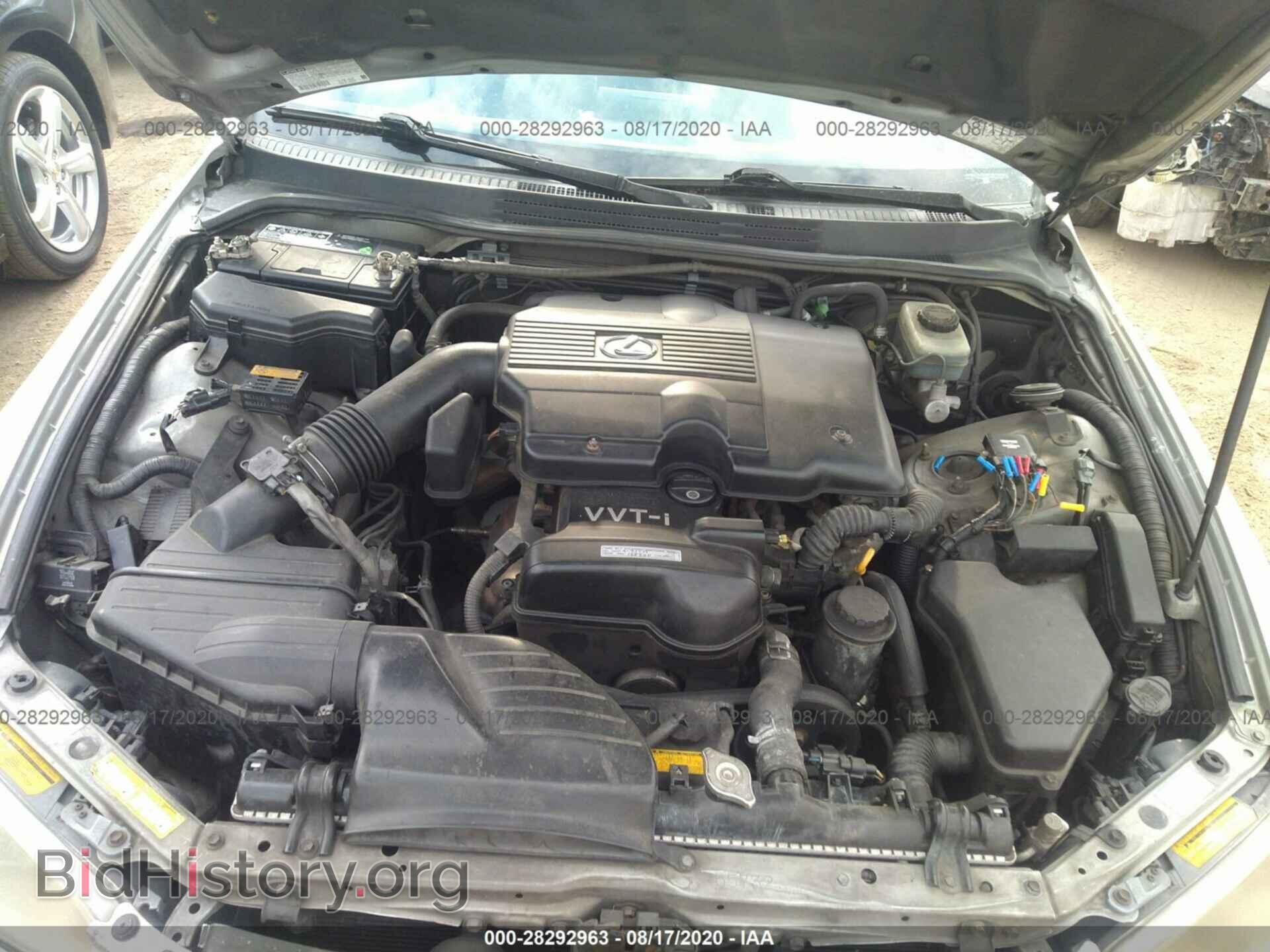 2003 LEXUS IS 300 - VIN: JTHBD192X30069059 - Фото 10