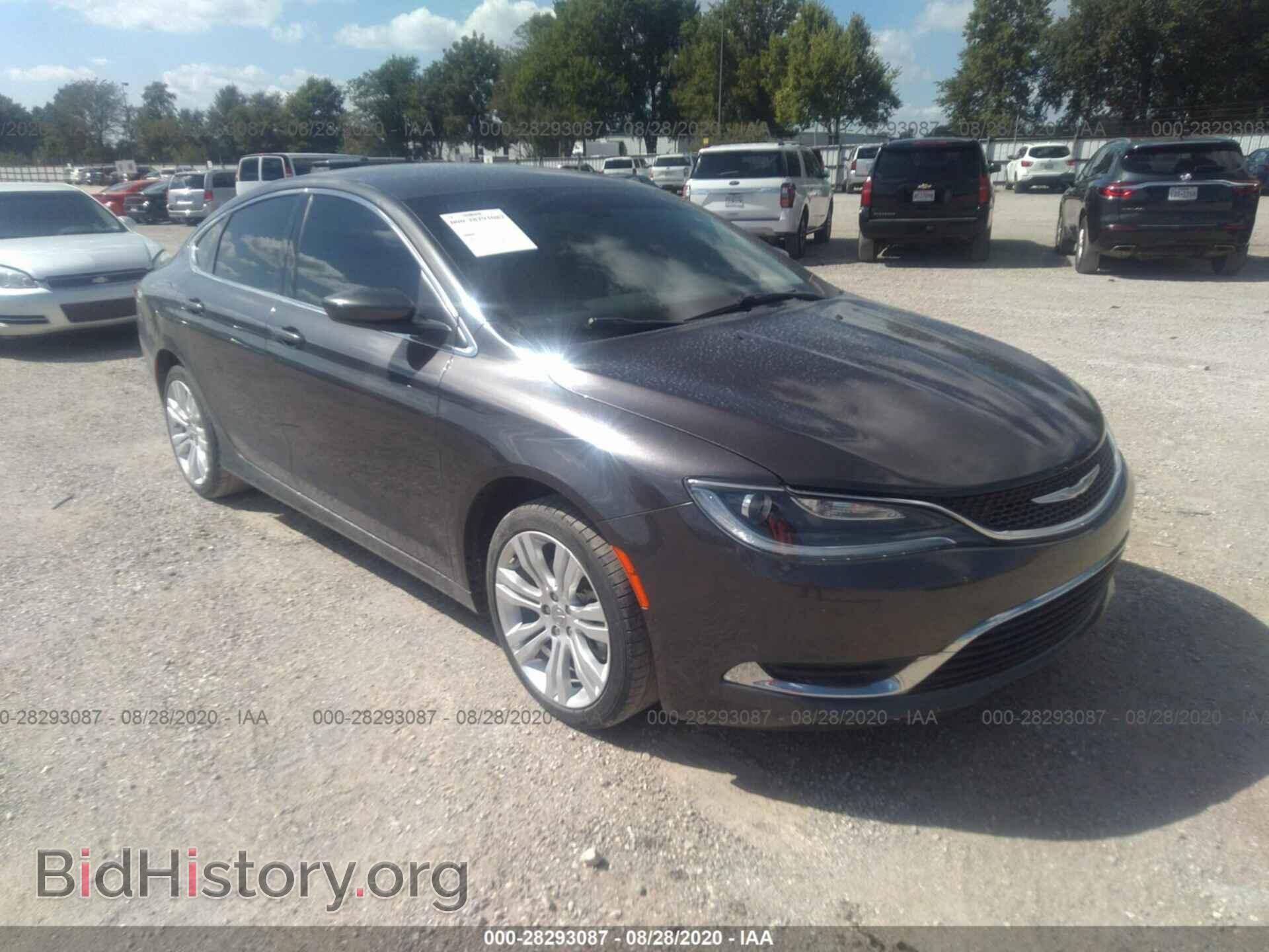 Photo 1C3CCCAB3FN755844 - CHRYSLER 200 2015