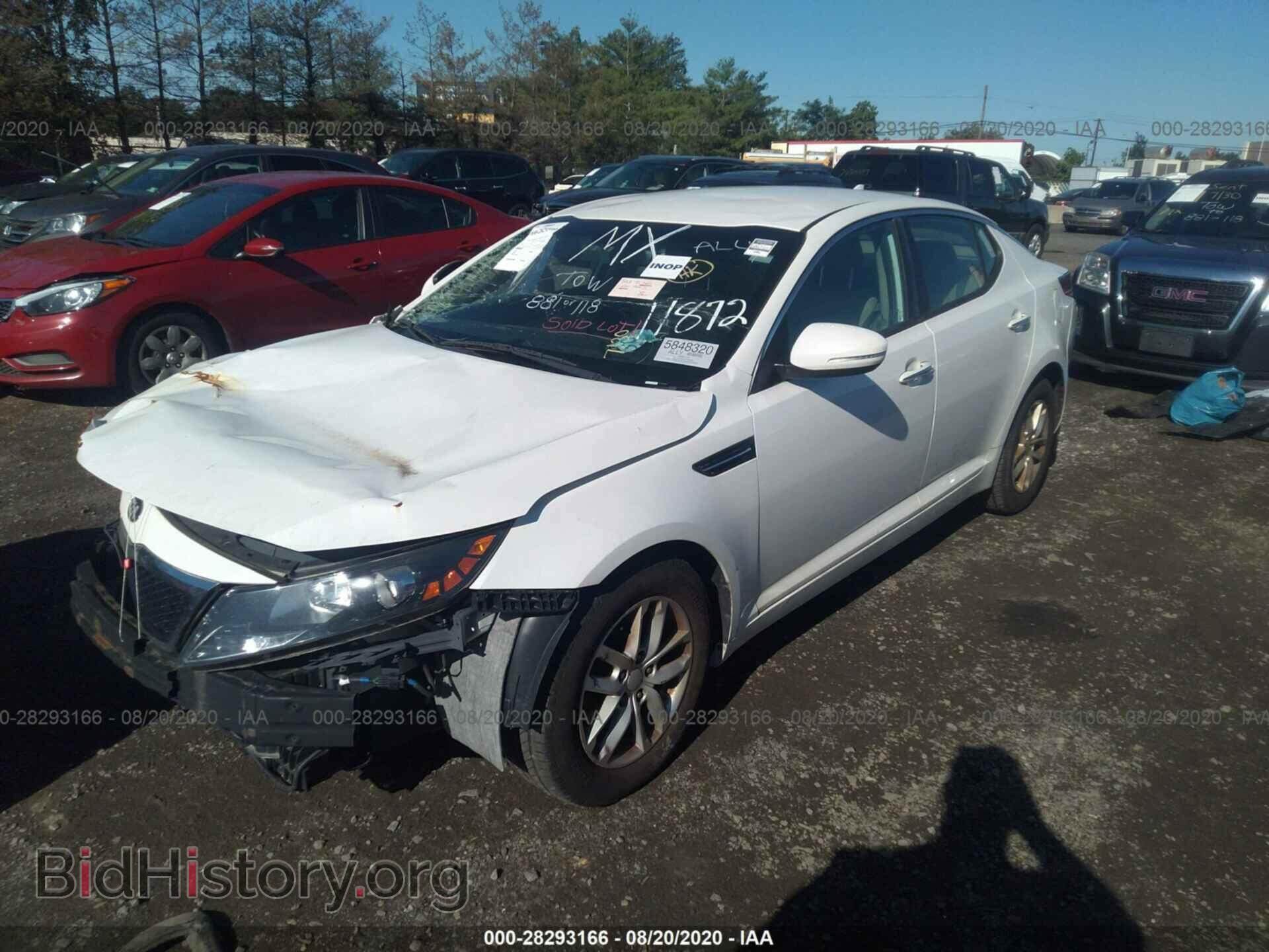 2013 KIA OPTIMA - VIN: KNAGM4A78D5348334 - Фото 2