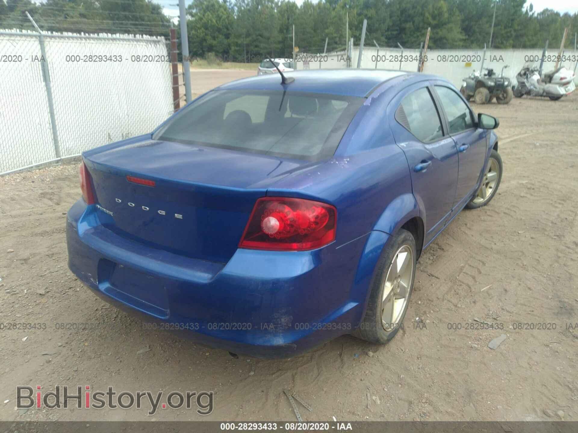 2012 DODGE AVENGER - VIN: 1C3CDZAB0CN322378 - Фото 4