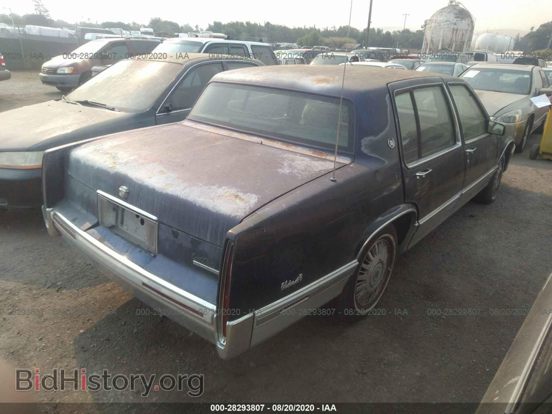 1993 CADILLAC DEVILLE - VIN: 1G6CD53B0P4275546 - Фото 4