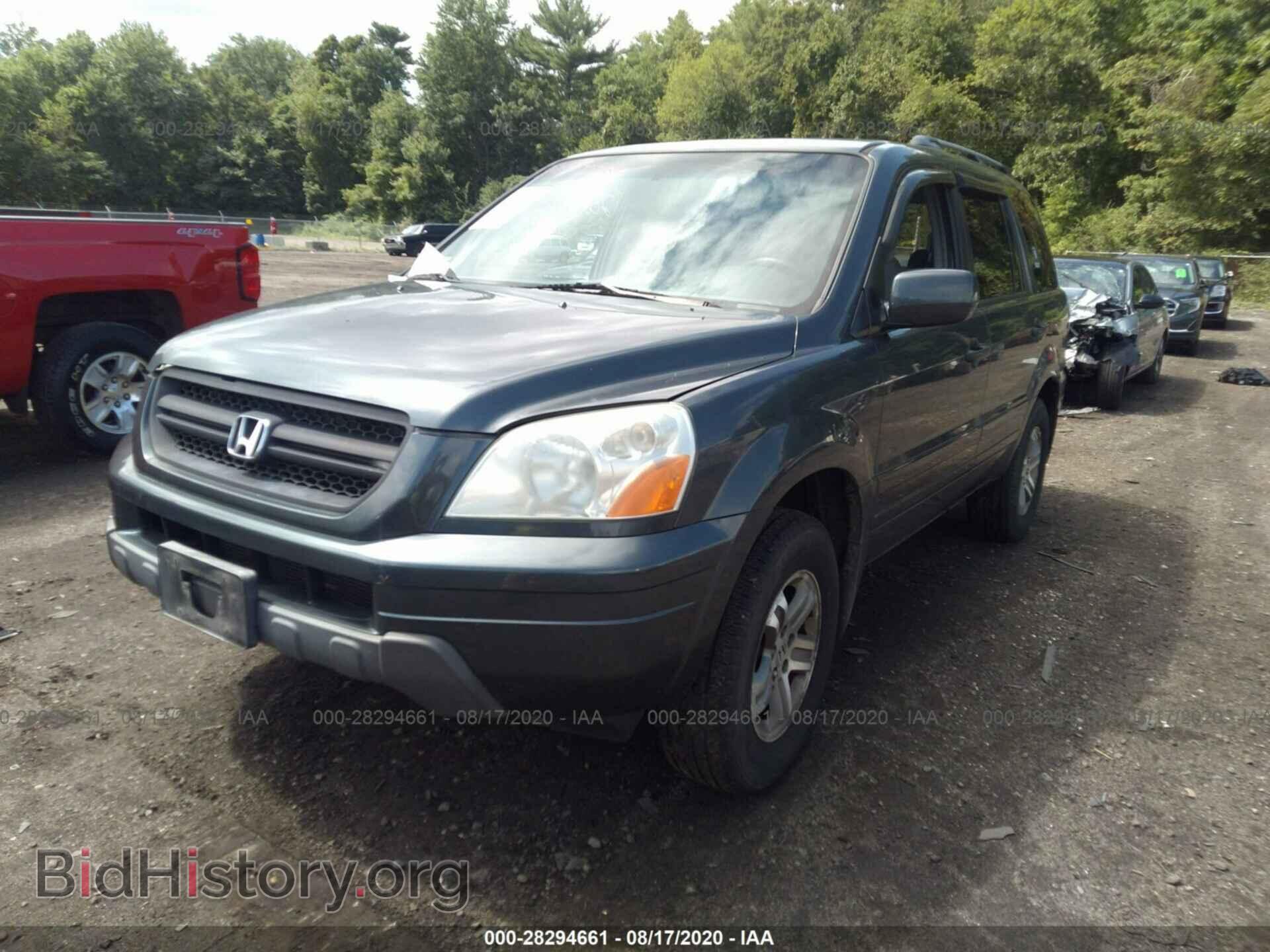 2005 HONDA PILOT - VIN: 2HKYF18495H544652 - Фото 2