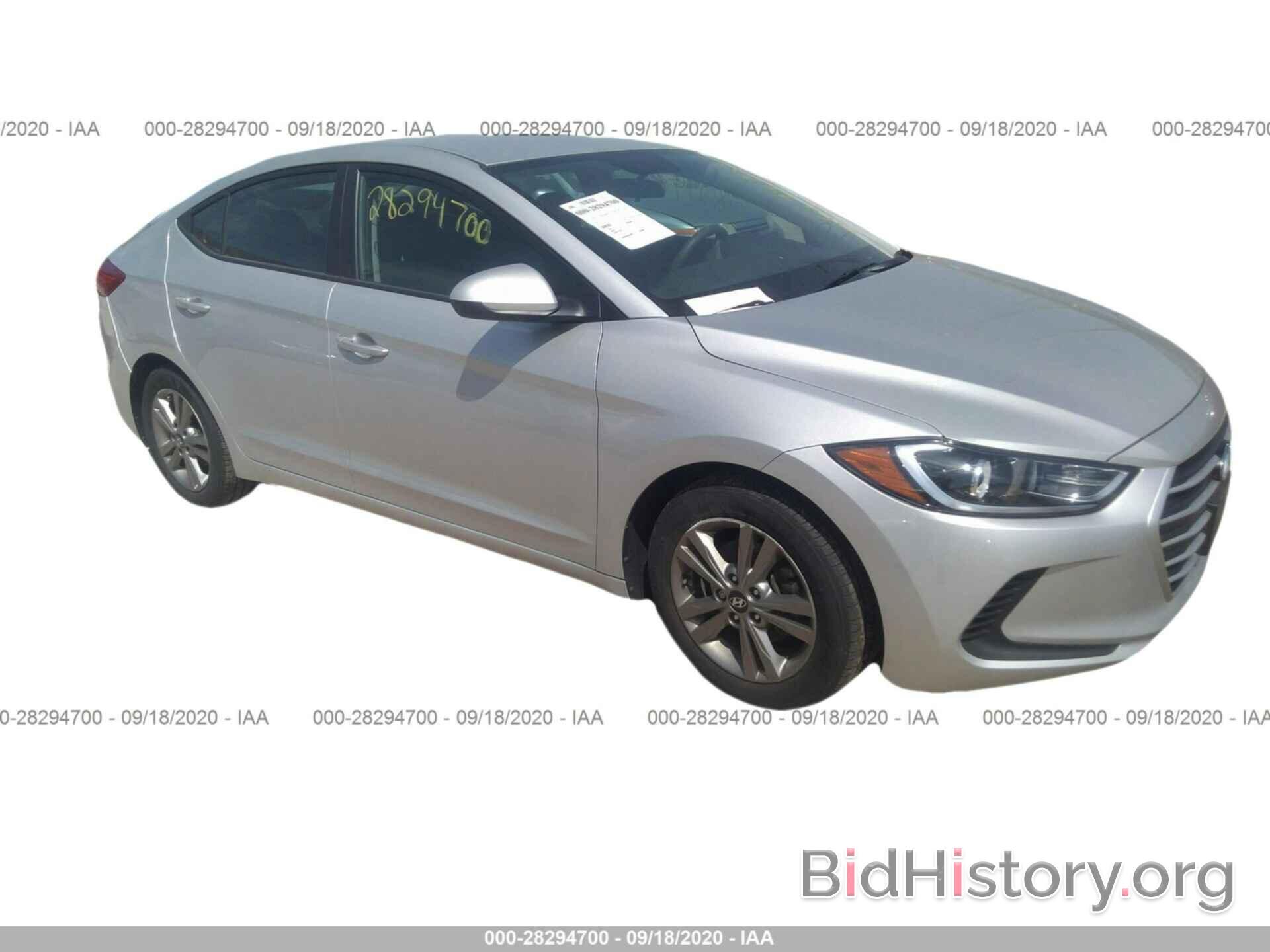 Photo 5NPD84LF8JH400068 - HYUNDAI ELANTRA 2018