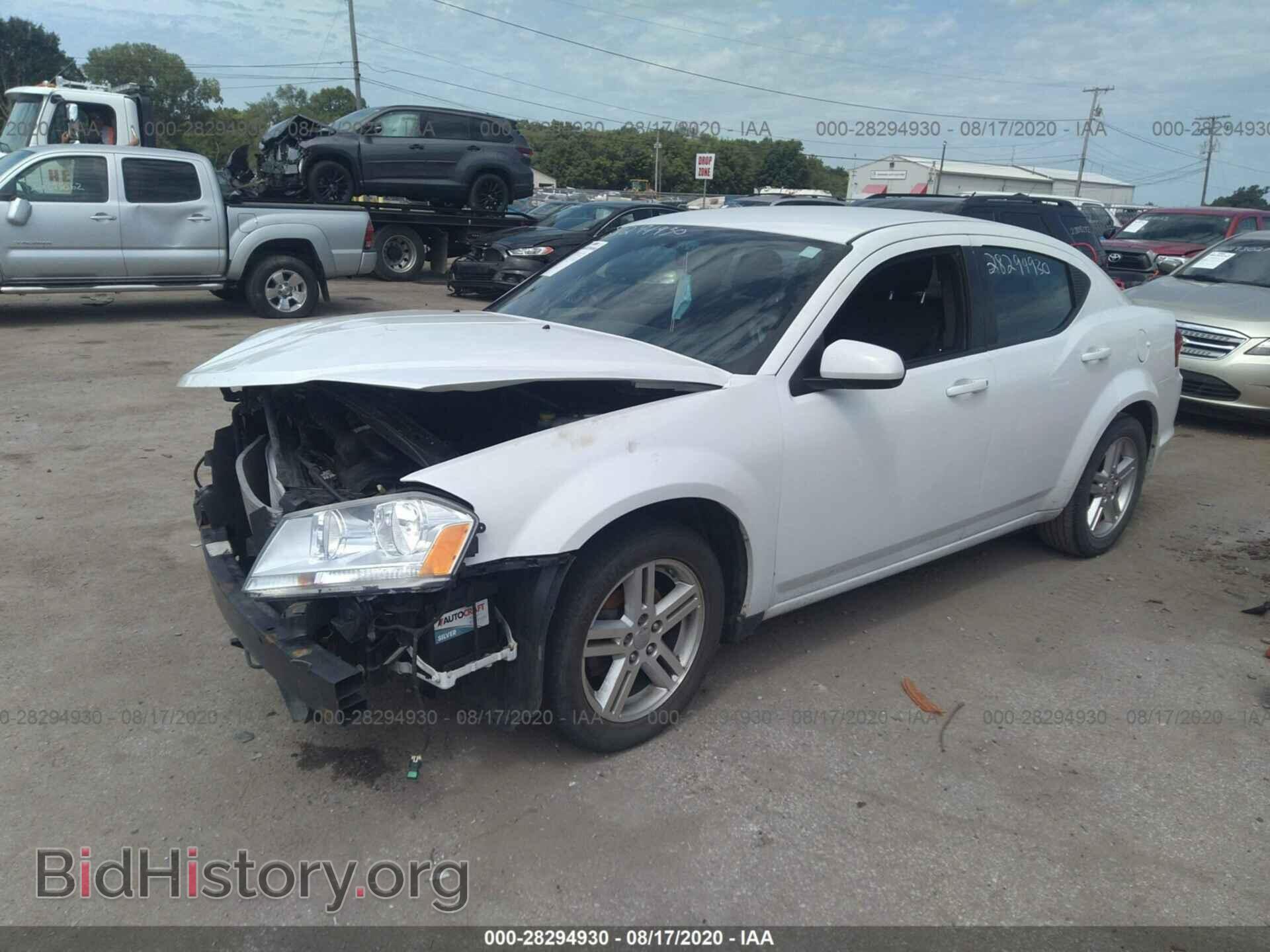 2013 DODGE AVENGER - VIN: 1C3CDZCB1DN625703 - Фото 2