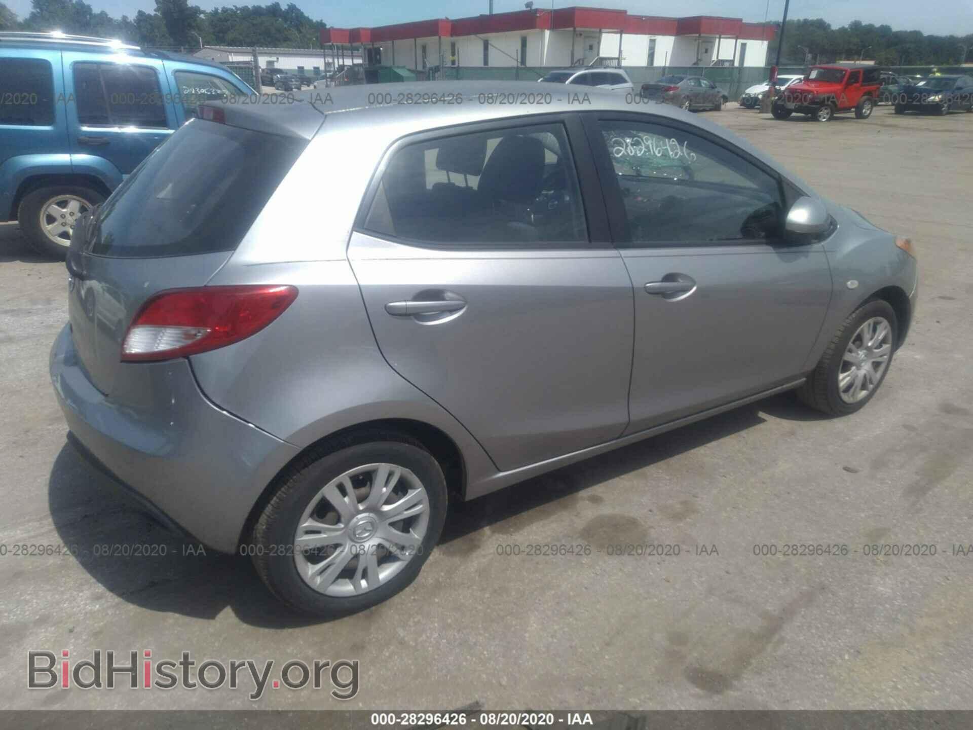 2011 MAZDA MAZDA2 - VIN: JM1DE1HZ7B0119968 - Фото 4