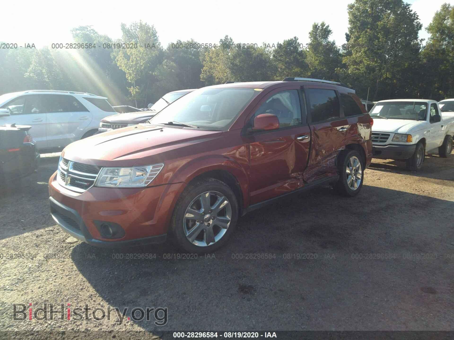2013 DODGE JOURNEY - VIN: 3C4PDCDG1DT706558 - Фото 2