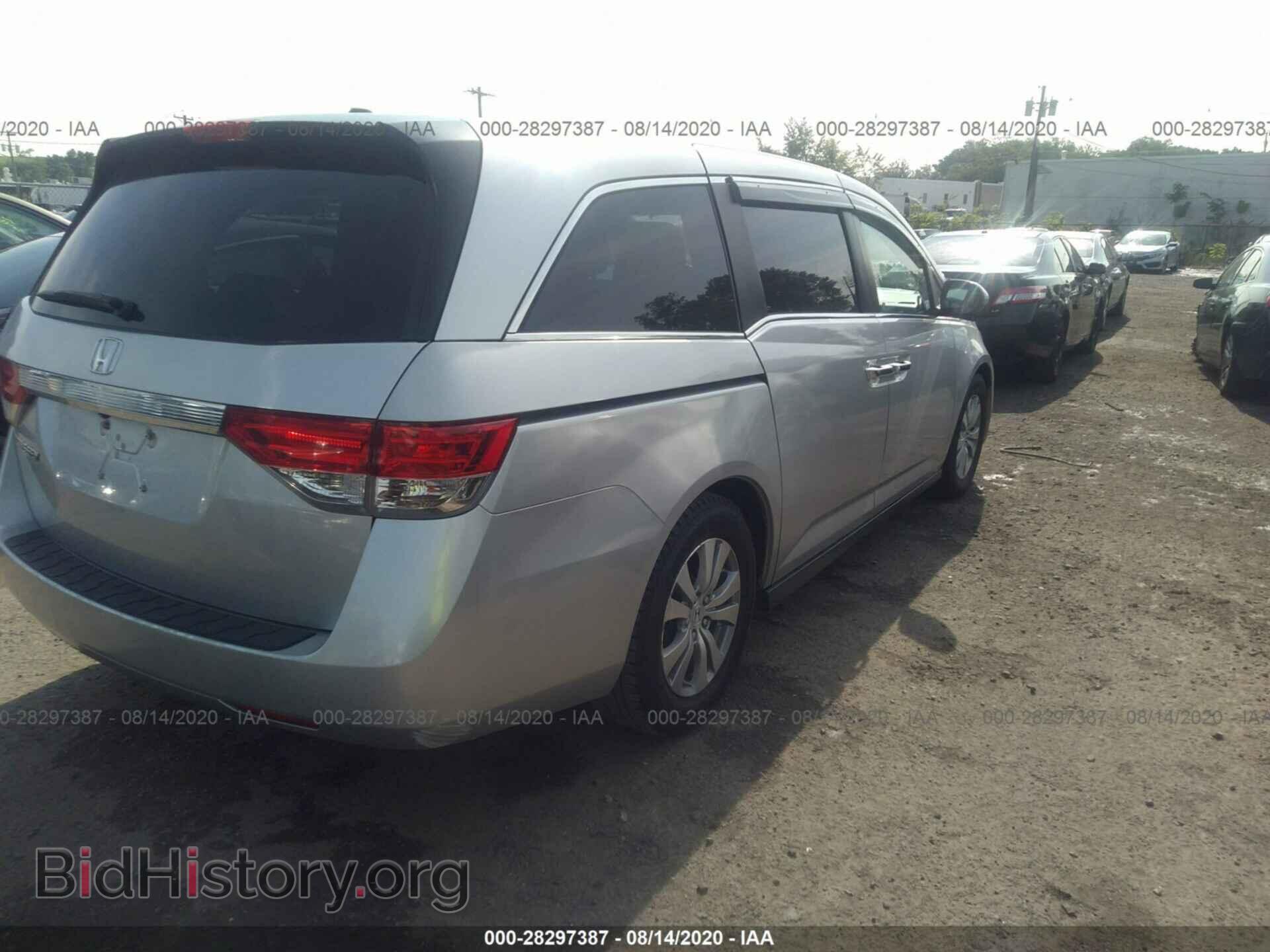 2014 HONDA ODYSSEY - VIN: 5FNRL5H63EB010180 - Фото 4