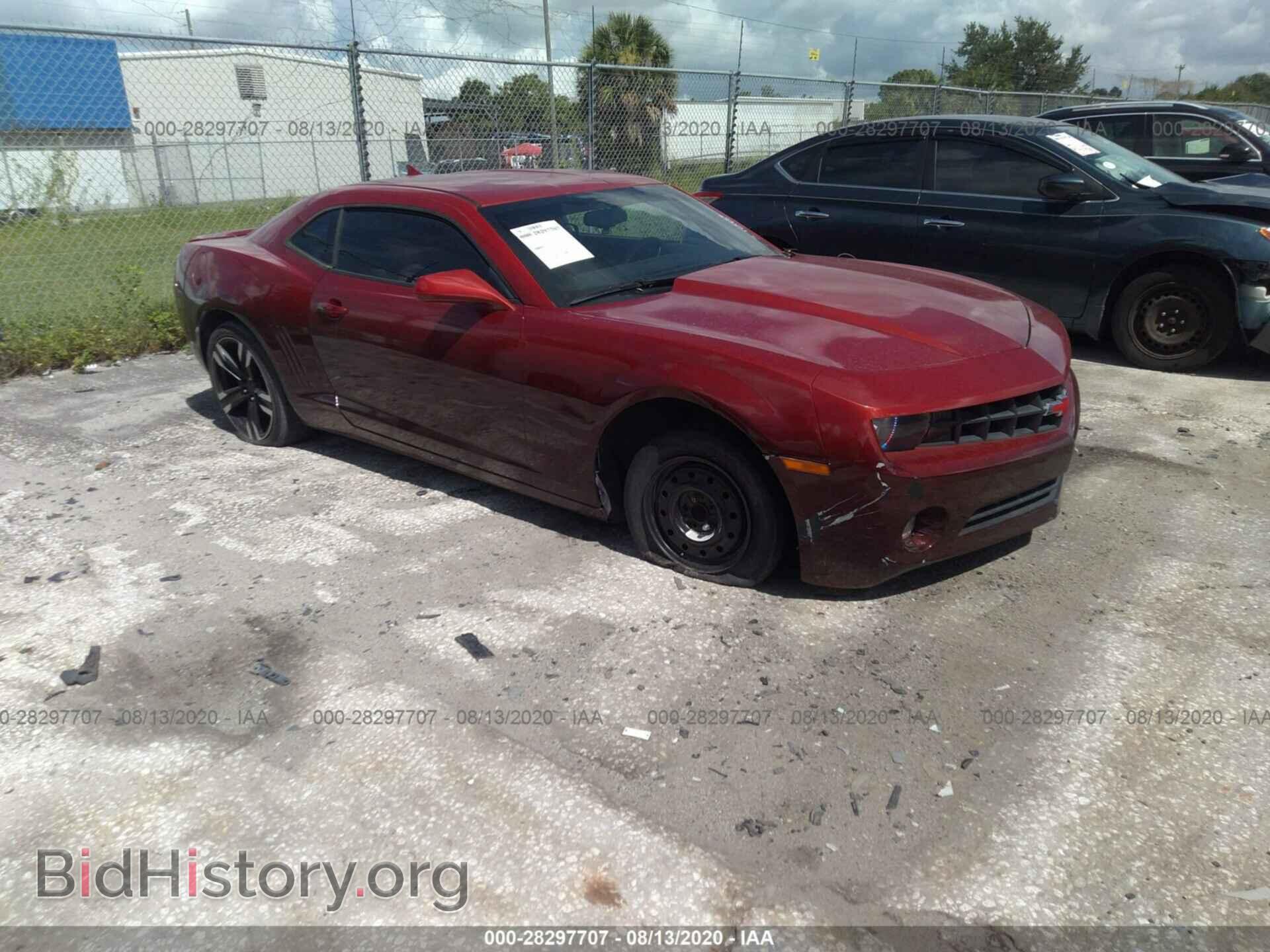 Photo 2G1FA1E33C9149358 - CHEVROLET CAMARO 2012