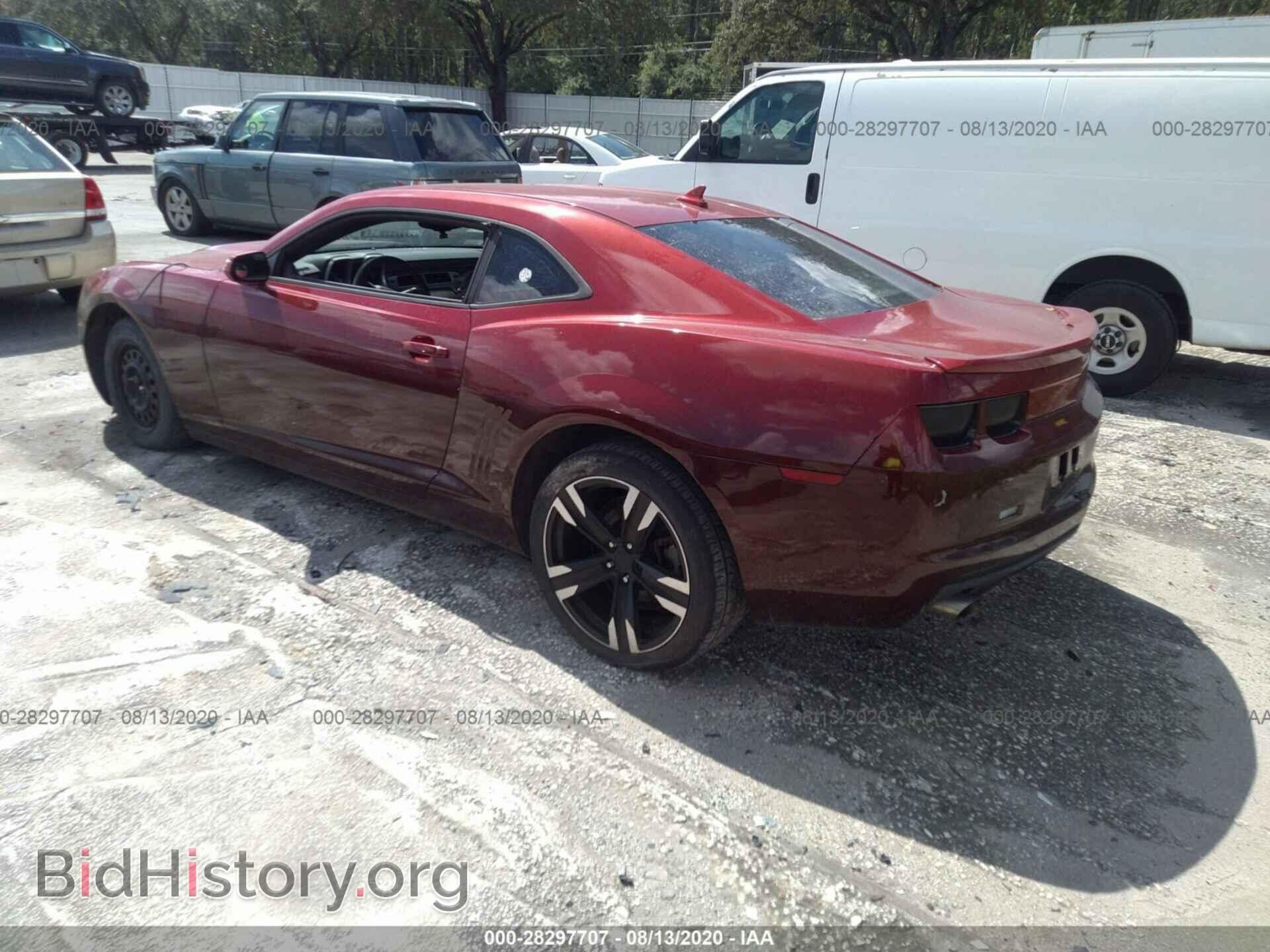 2012 CHEVROLET CAMARO - VIN: 2G1FA1E33C9149358 - Фото 3
