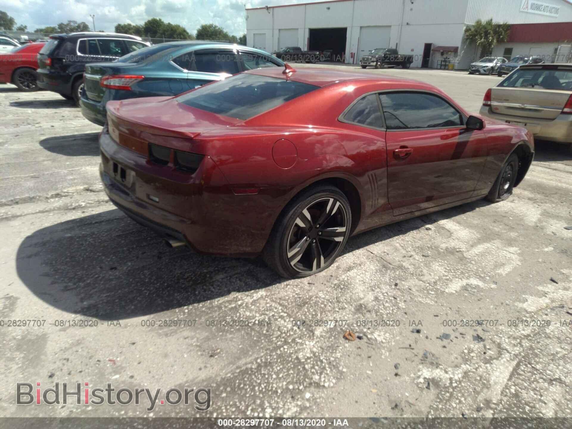 2012 CHEVROLET CAMARO - VIN: 2G1FA1E33C9149358 - Фото 4