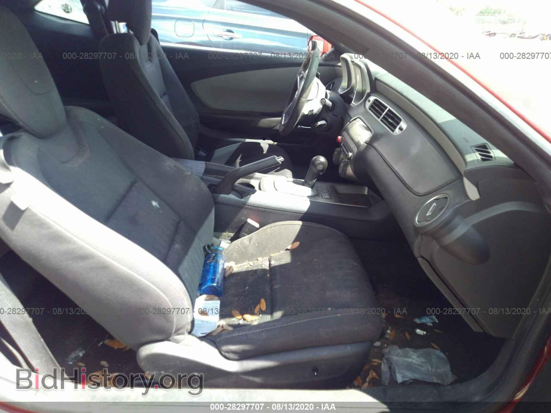 2012 CHEVROLET CAMARO - VIN: 2G1FA1E33C9149358 - Фото 5