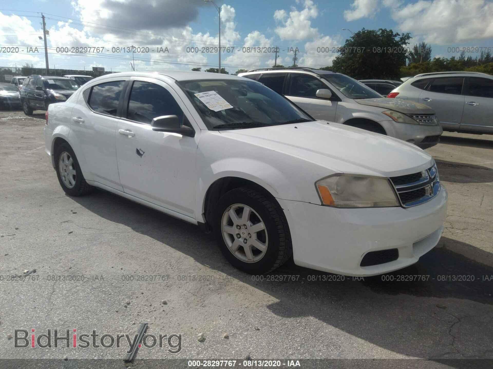 Фотография 1C3CDZAB4DN633944 - DODGE AVENGER 2013