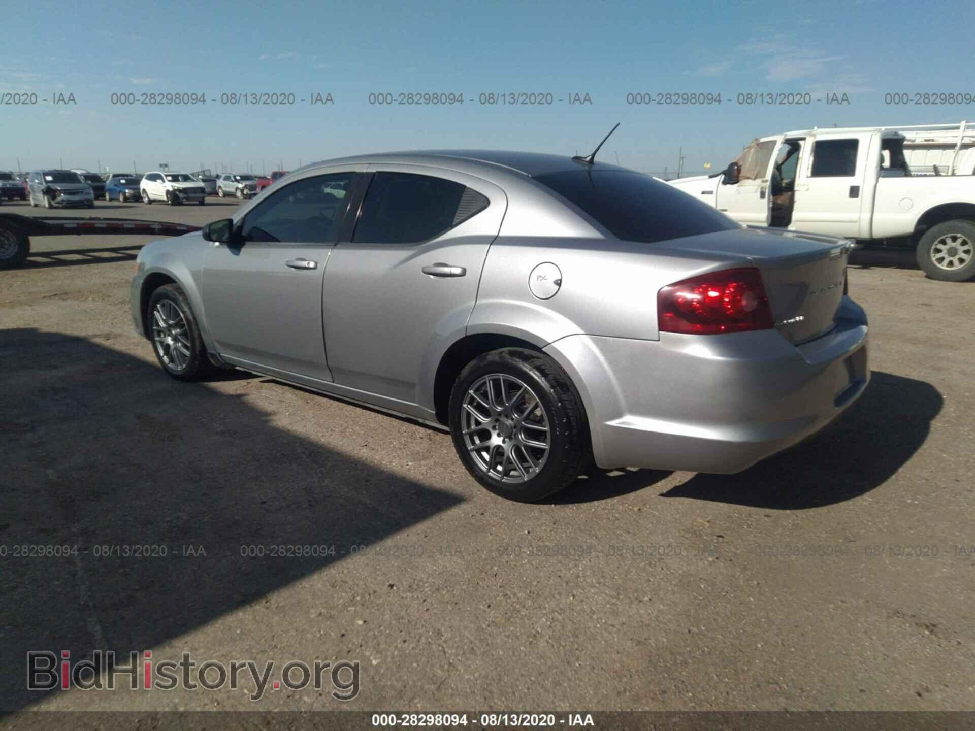 2013 DODGE AVENGER - VIN: 1C3CDZAB4DN702874 - Фото 3