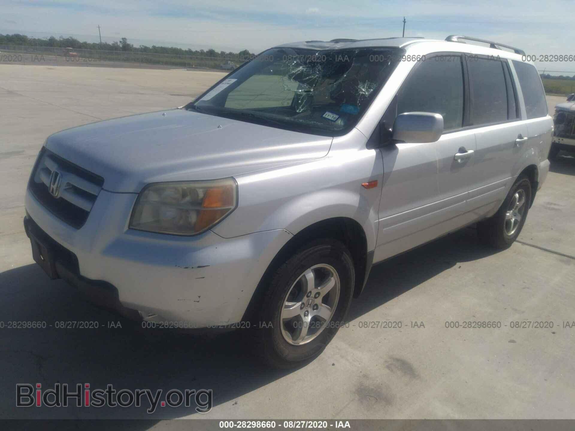 2006 HONDA PILOT - VIN: 5FNYF28566B052000 - Фото 2