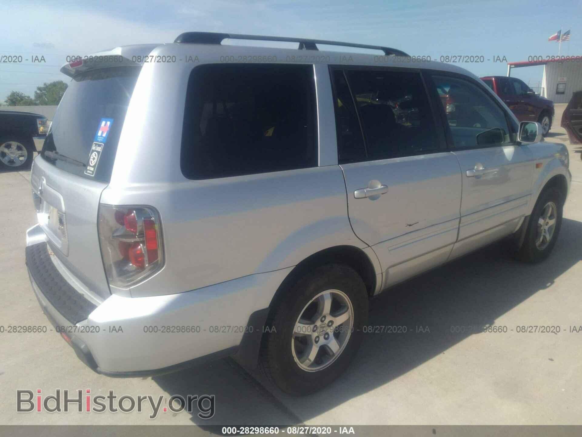 2006 HONDA PILOT - VIN: 5FNYF28566B052000 - Фото 4