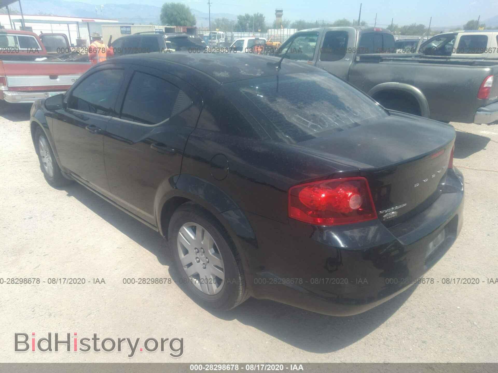 2013 DODGE AVENGER - VIN: 1C3CDZAB5DN631524 - Фото 3