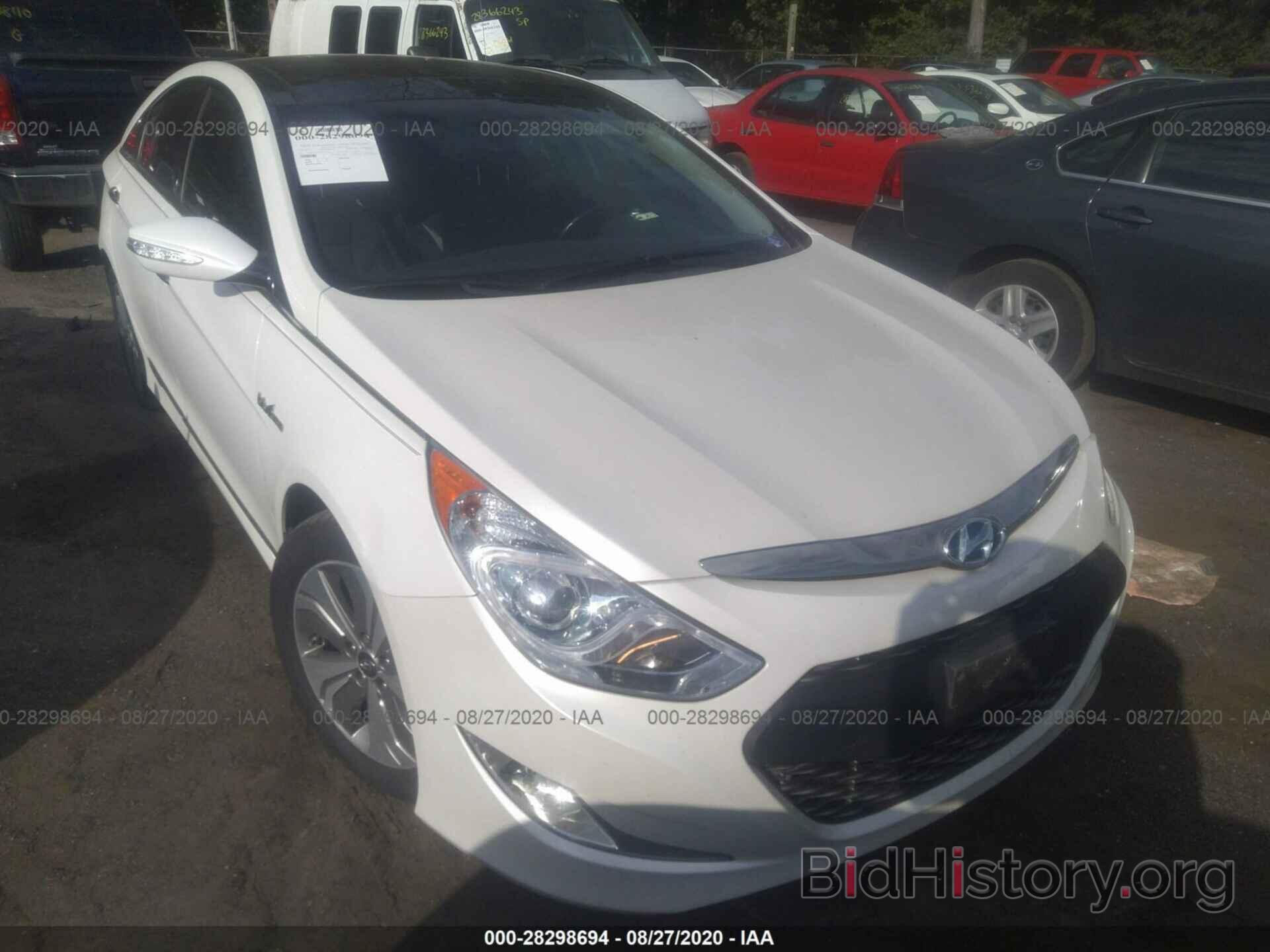 Photo KMHEC4A43FA127376 - HYUNDAI SONATA HYBRID 2015