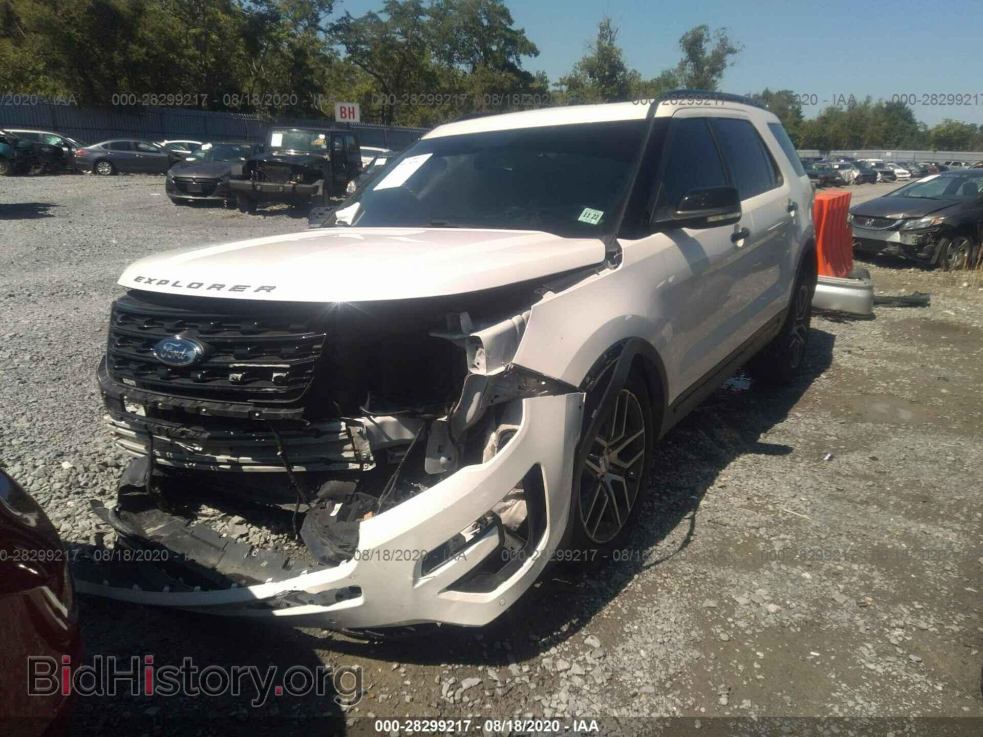 2017 FORD EXPLORER - VIN: 1FM5K8GT9HGD75608 - Фото 2