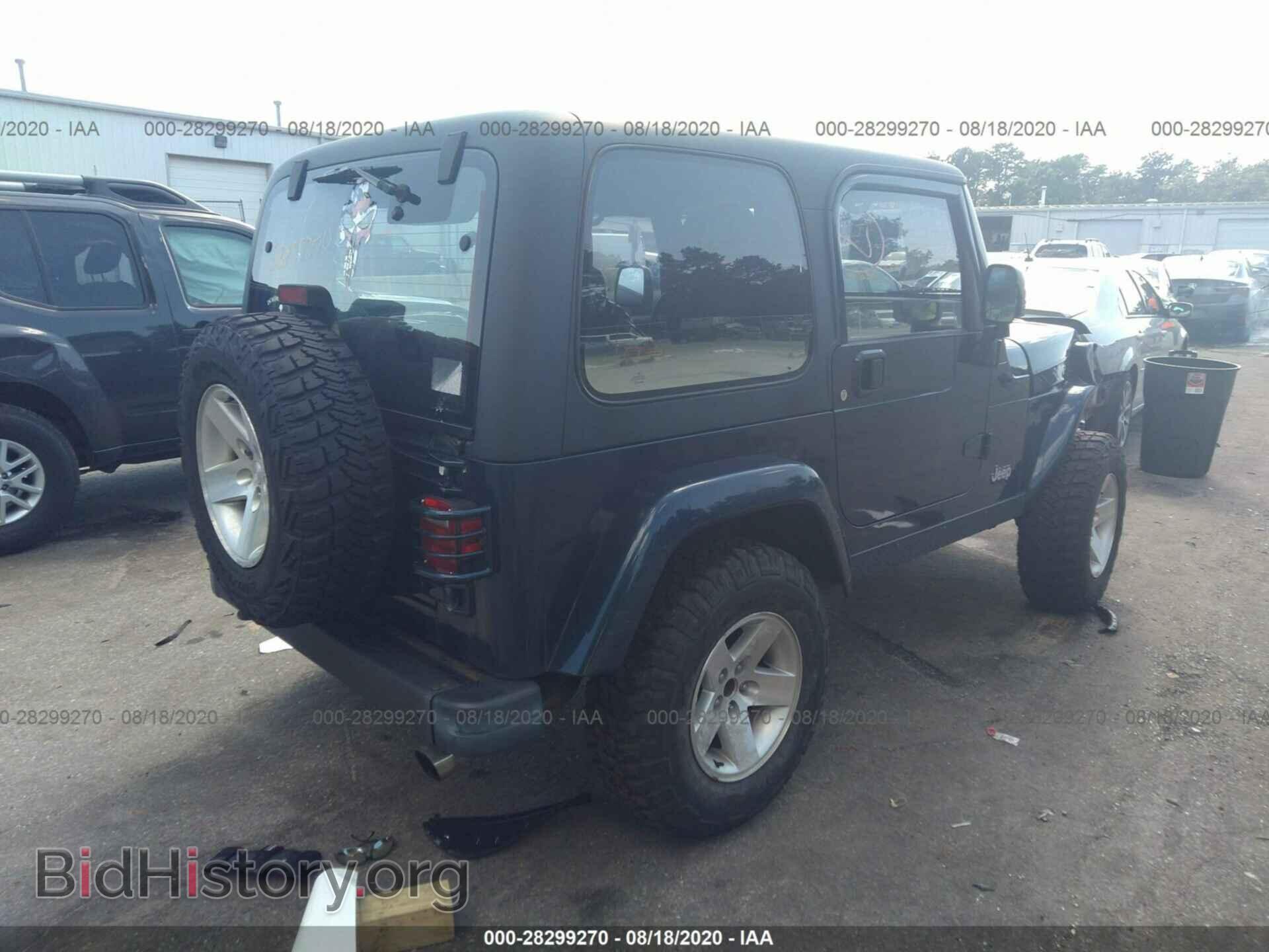 2003 JEEP WRANGLER - VIN: 1J4FA69S93P363448 - Фото 4
