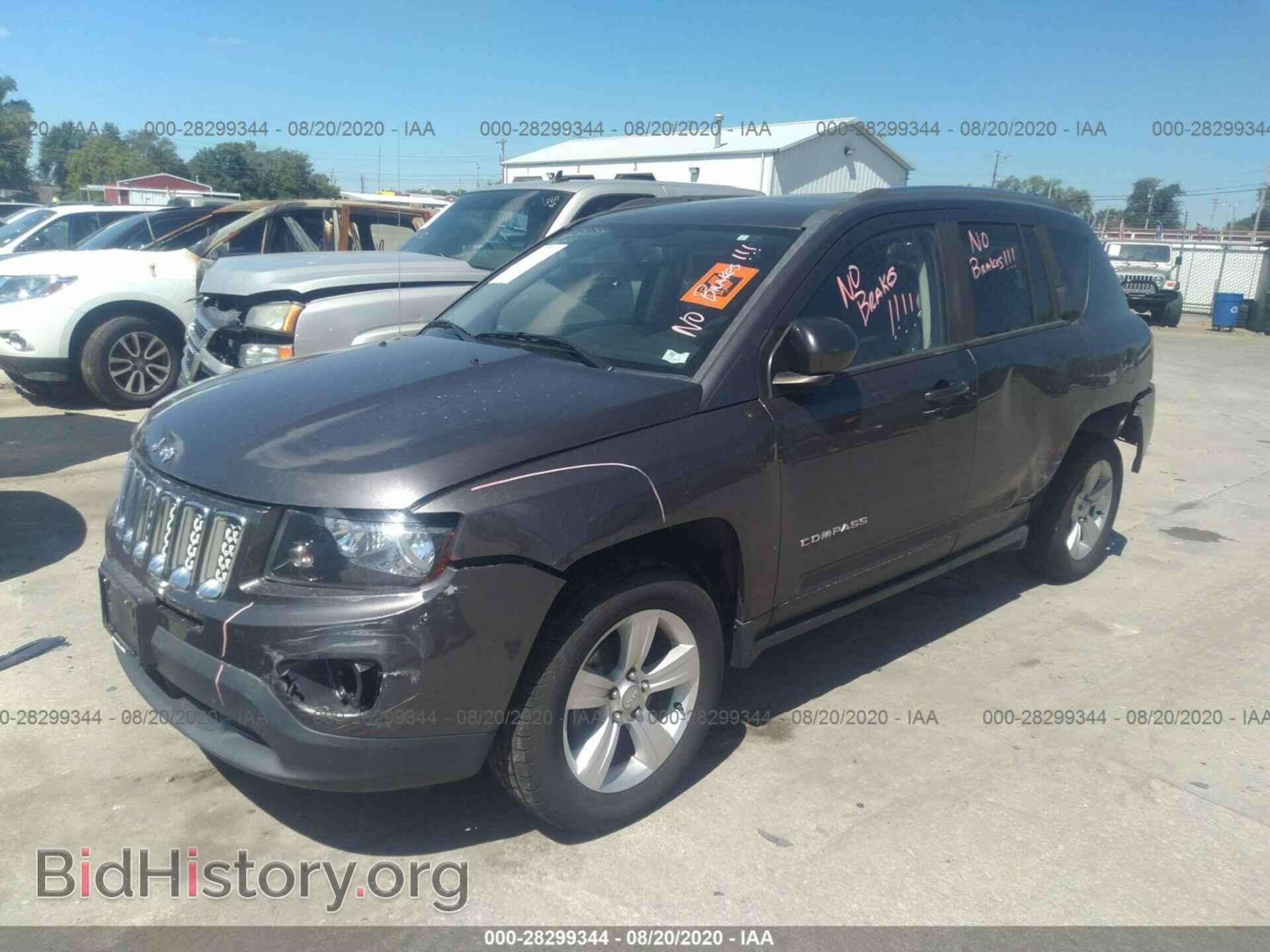 2015 JEEP COMPASS - VIN: 1C4NJDEB9FD189057 - Фото 2