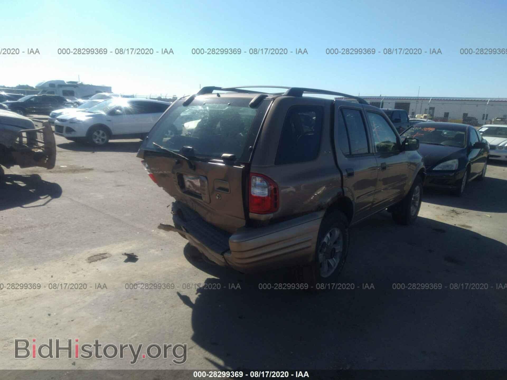 2002 ISUZU RODEO - VIN: 4S2DM58W324304192 - Фото 4