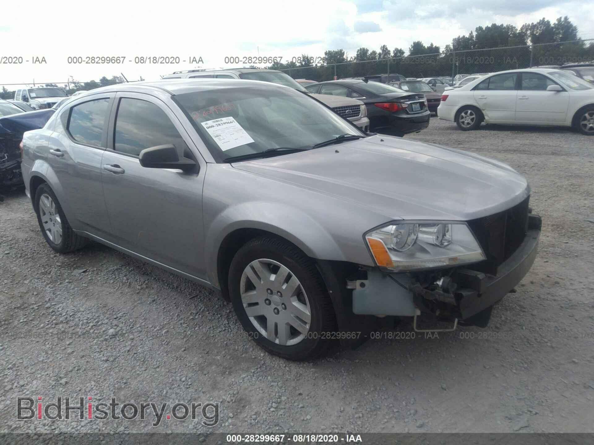 Photo 1C3CDZAB8EN196385 - DODGE AVENGER 2014