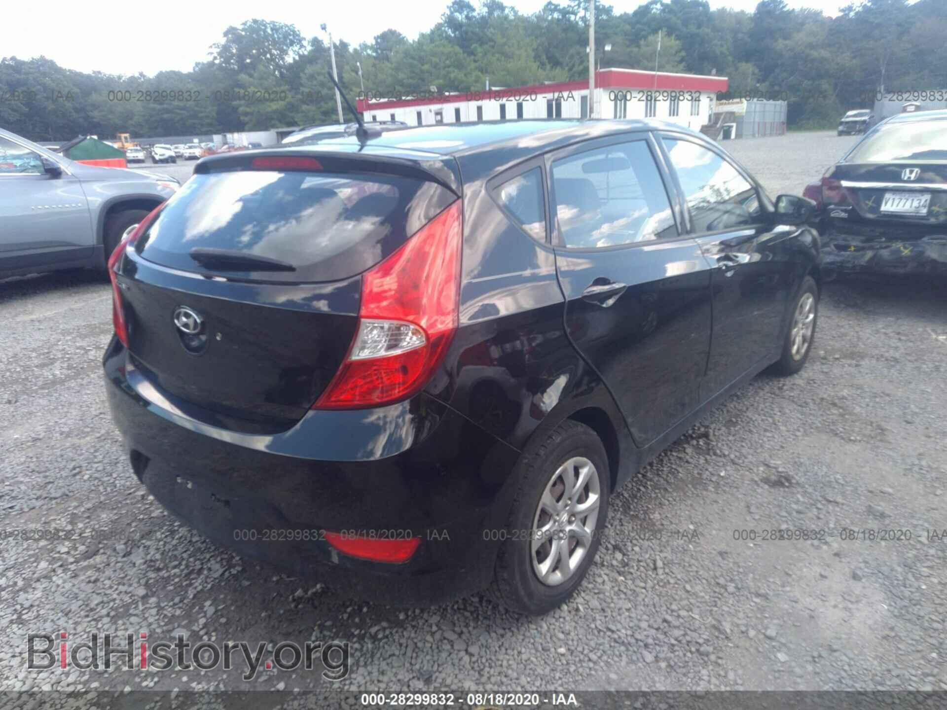 2013 HYUNDAI ACCENT - VIN: KMHCT5AE5DU106031 - Фото 4