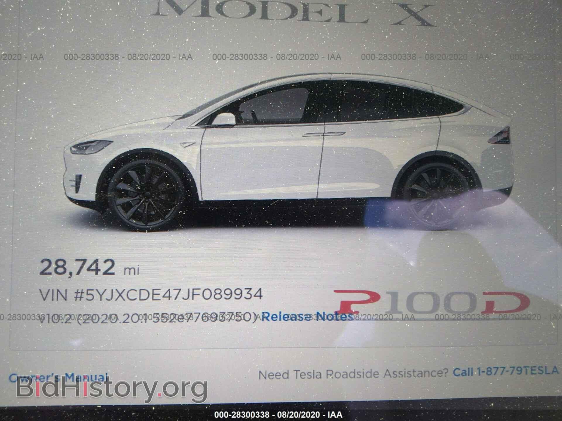 2018 TESLA MODEL X - VIN: 5YJXCDE47JF089934 - Photo 7