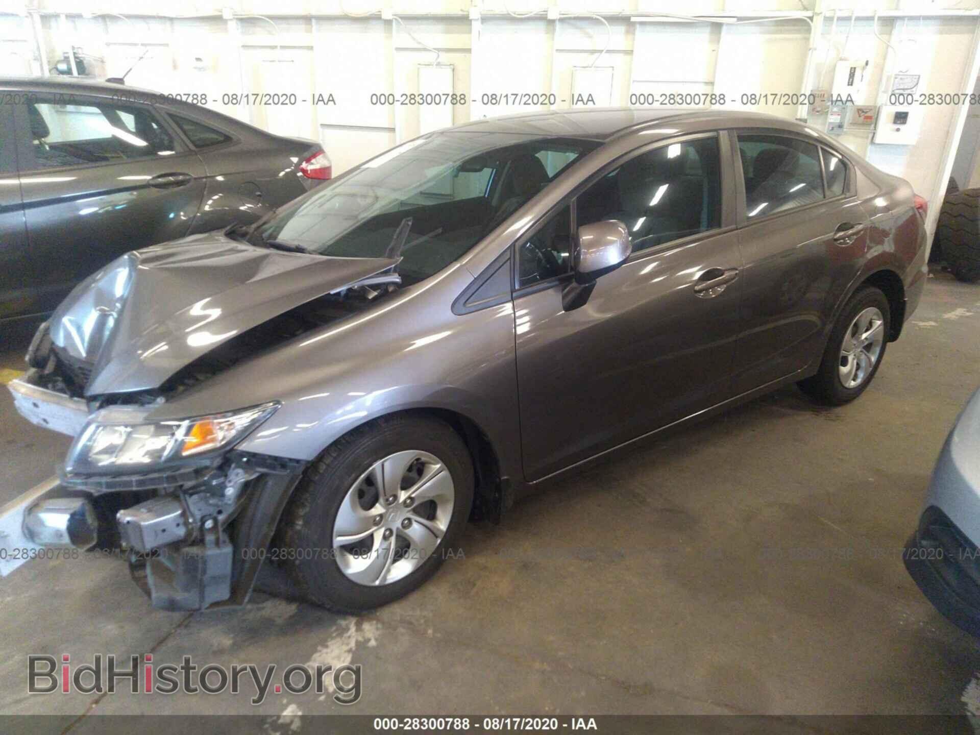 2013 HONDA CIVIC SDN - VIN: 19XFB2F58DE217621 - Фото 2