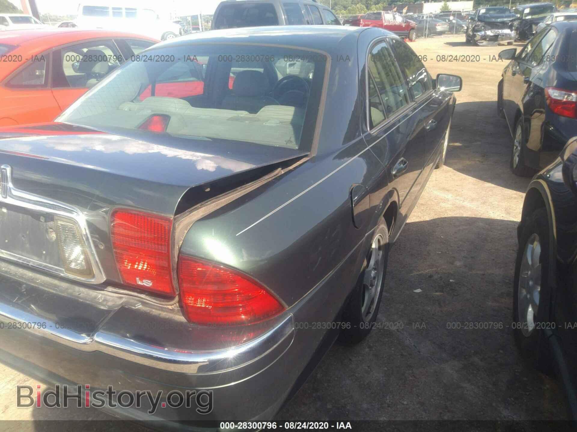 2001 LINCOLN LS - VIN: 1LNHM86SX1Y646563 - Фото 4