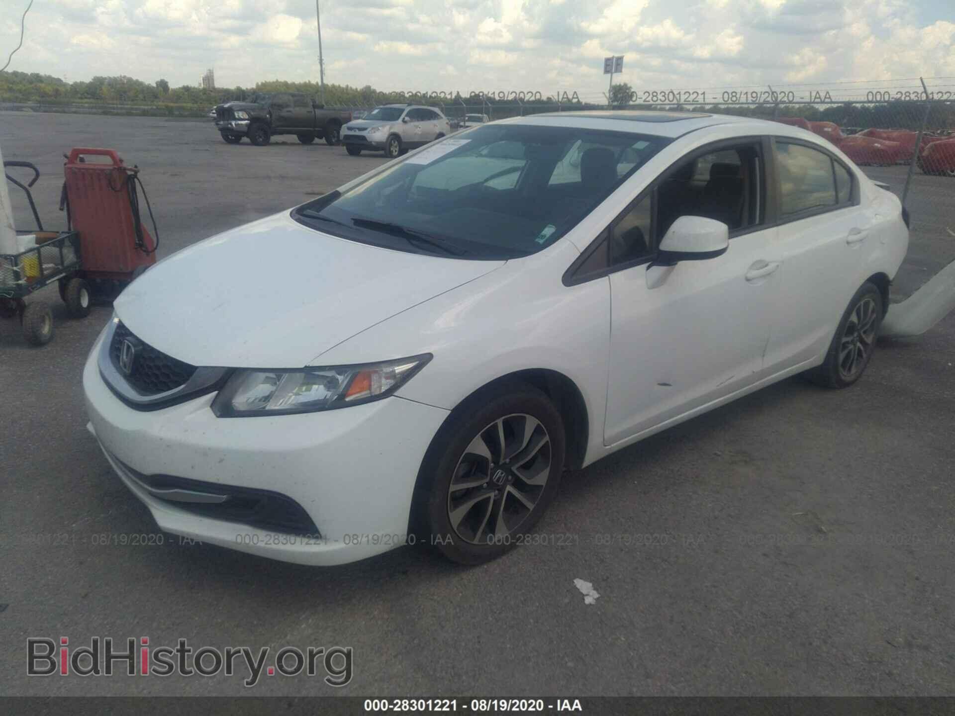 2013 HONDA CIVIC SDN - VIN: 19XFB2F84DE073642 - Фото 2