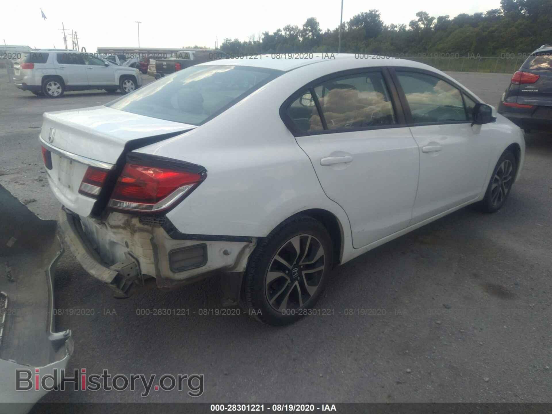 2013 HONDA CIVIC SDN - VIN: 19XFB2F84DE073642 - Фото 4