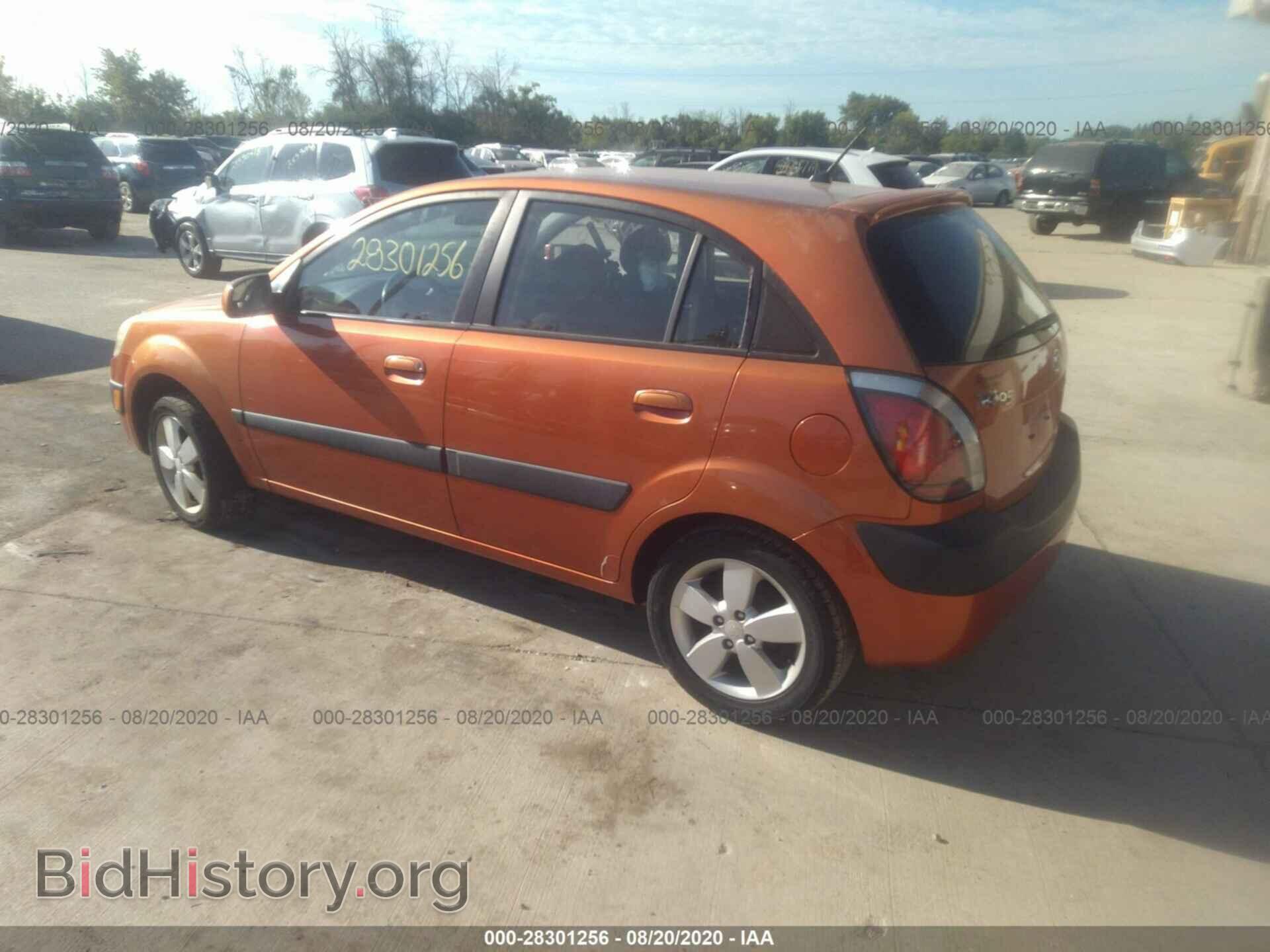 2007 KIA RIO5 - VIN: KNADE163X76235004 - Фото 3