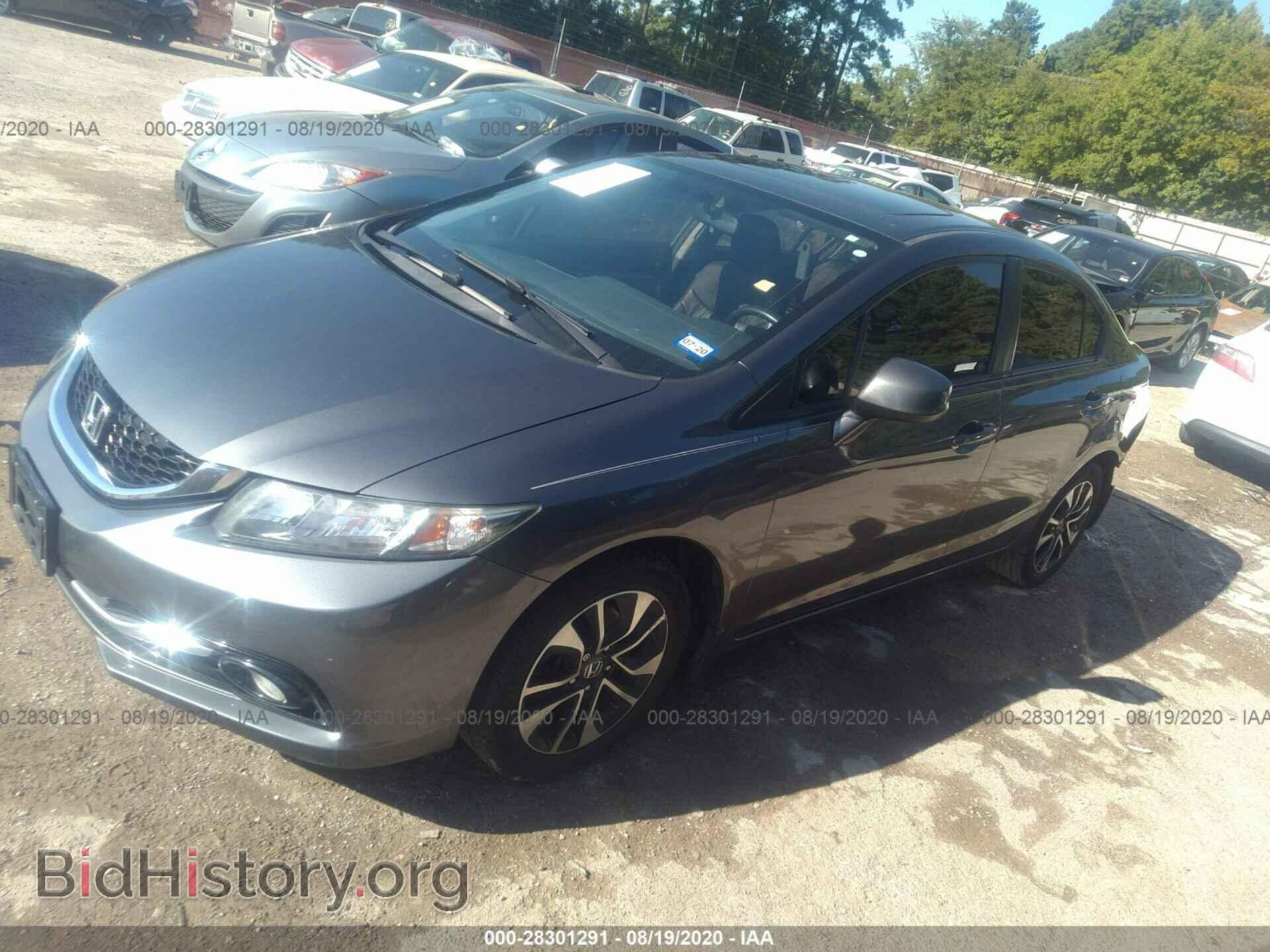 2013 HONDA CIVIC SDN - VIN: 2HGFB2F90DH545320 - Фото 2