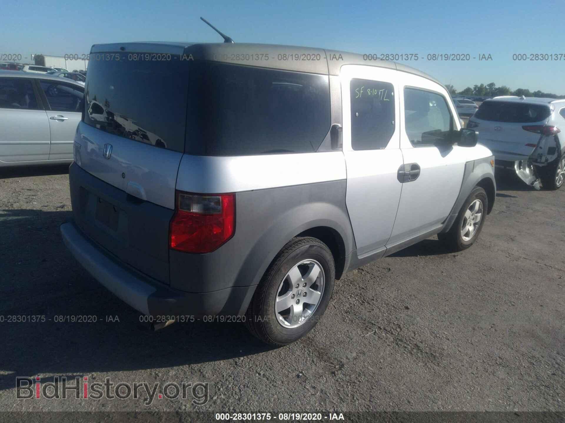 2003 HONDA ELEMENT - VIN: 5J6YH18583L004604 - Фото 4