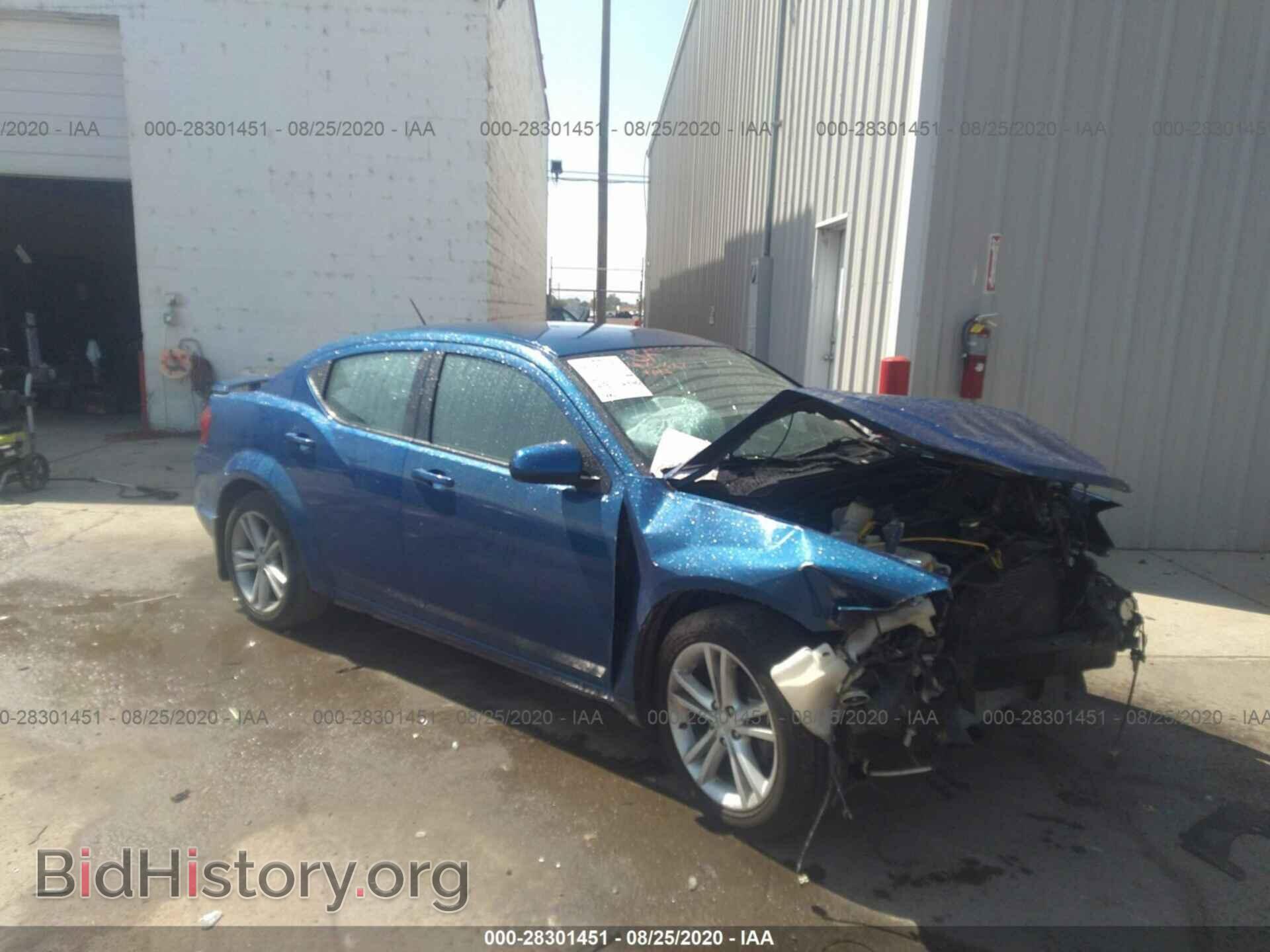 Фотография 1C3CDZCB3DN651087 - DODGE AVENGER 2013
