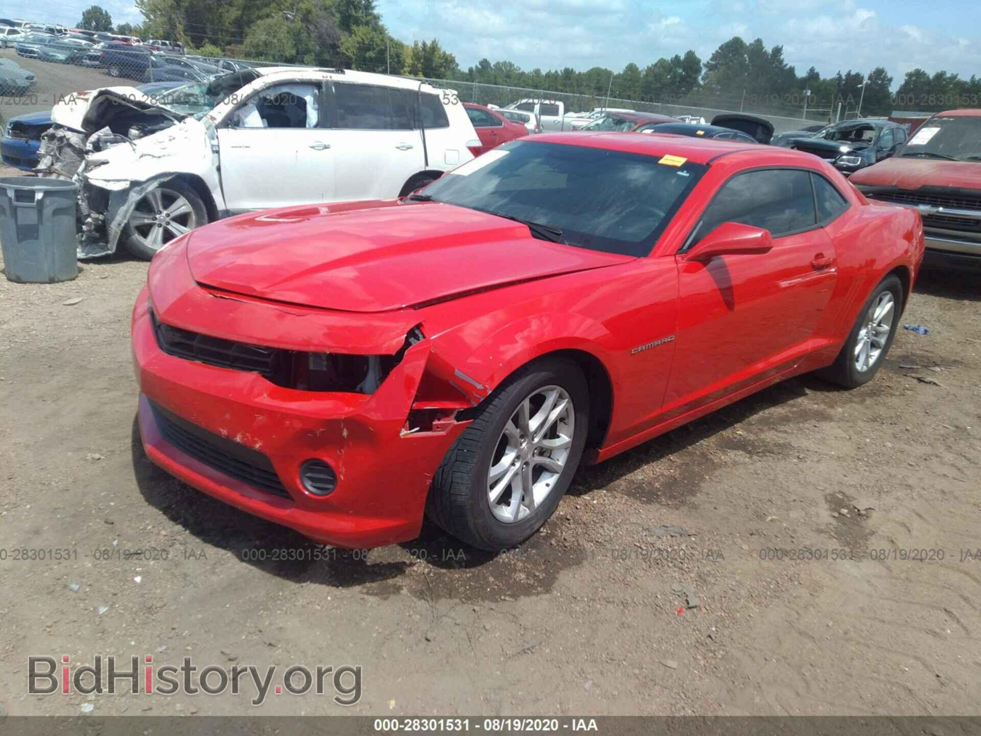 2014 CHEVROLET CAMARO - VIN: 2G1FA1E32E9191555 - Фото 2