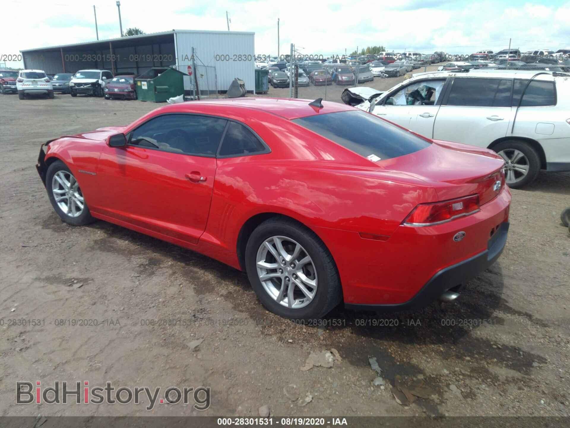 2014 CHEVROLET CAMARO - VIN: 2G1FA1E32E9191555 - Фото 3