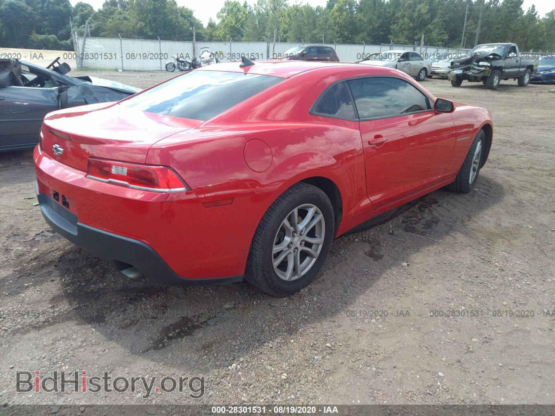 2014 CHEVROLET CAMARO - VIN: 2G1FA1E32E9191555 - Фото 4