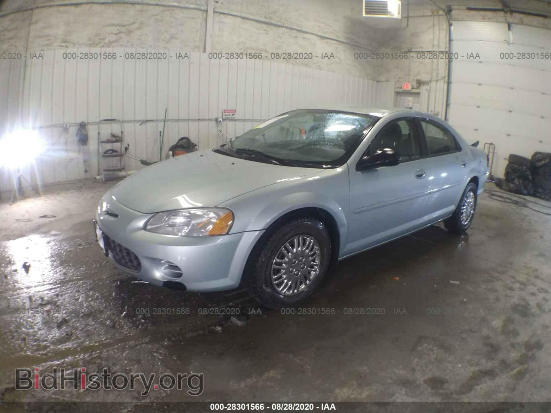 2002 CHRYSLER SEBRING - VIN: 1C3EL46X42N170090 - Фото 2
