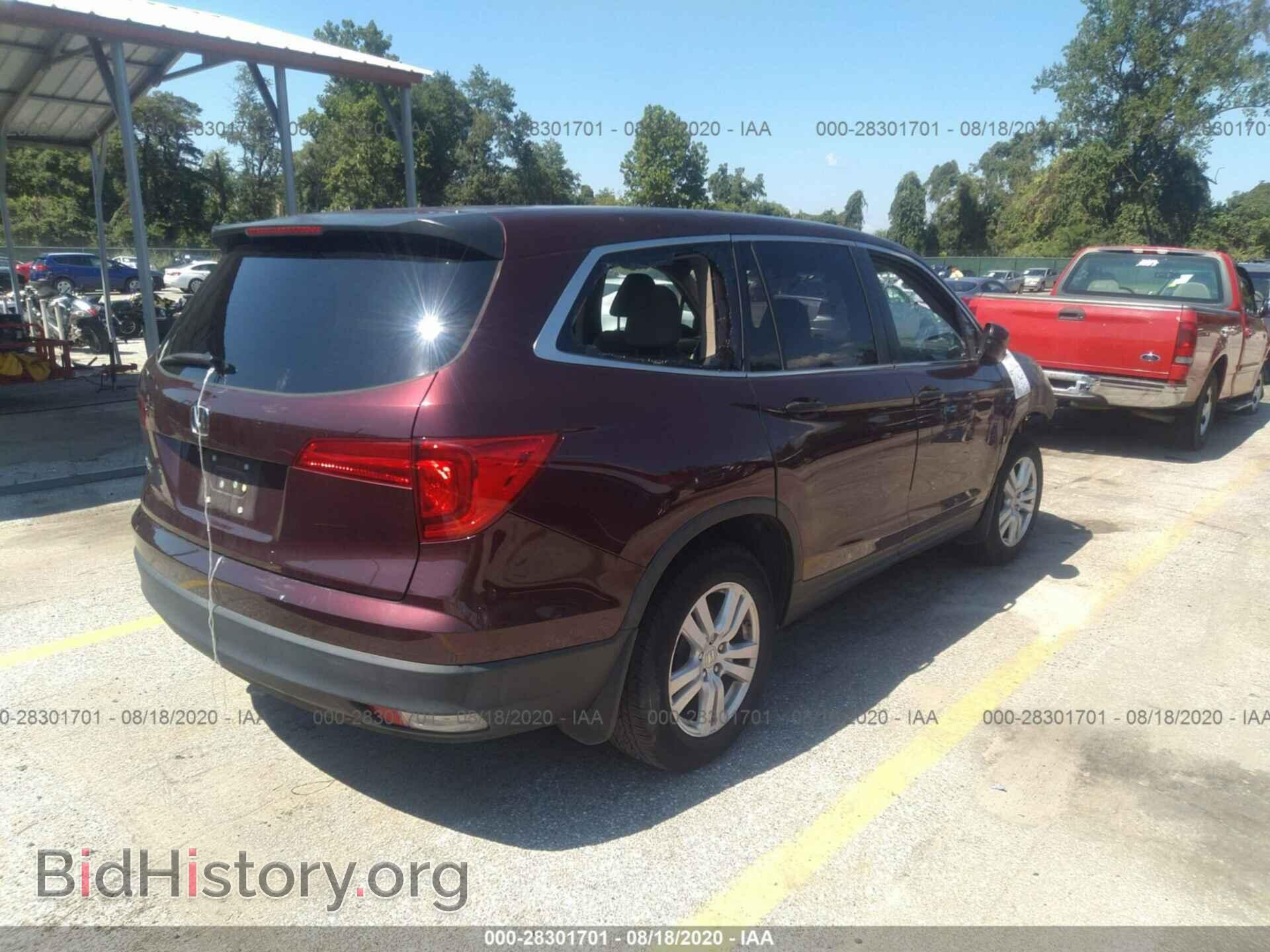 2016 HONDA PILOT - VIN: 5FNYF5H18GB047168 - Фото 4