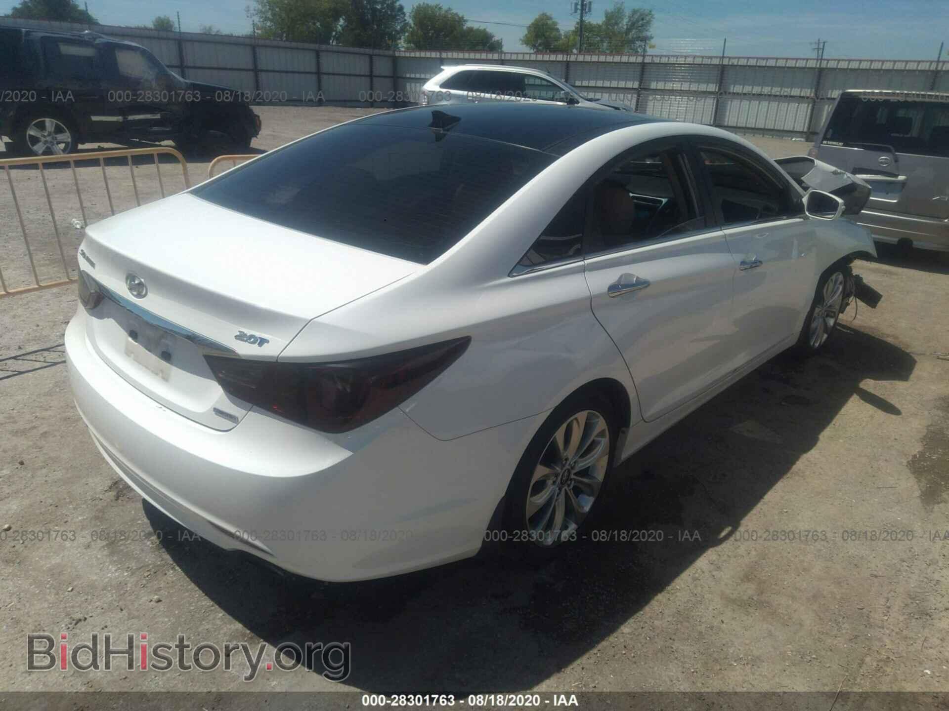 2012 HYUNDAI SONATA - VIN: 5NPEC4AB8CH360449 - Фото 4