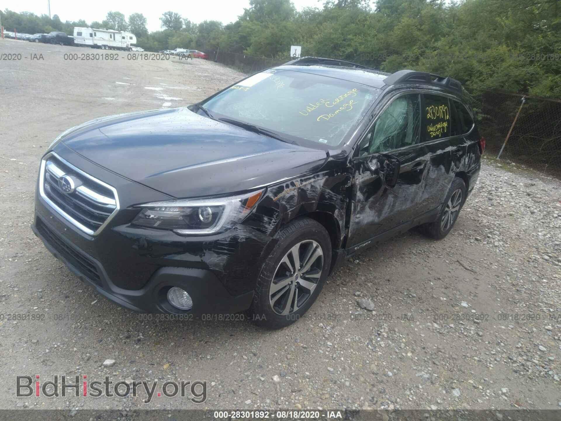 2019 SUBARU OUTBACK - VIN: 4S4BSANC5K3211266 - Фото 2
