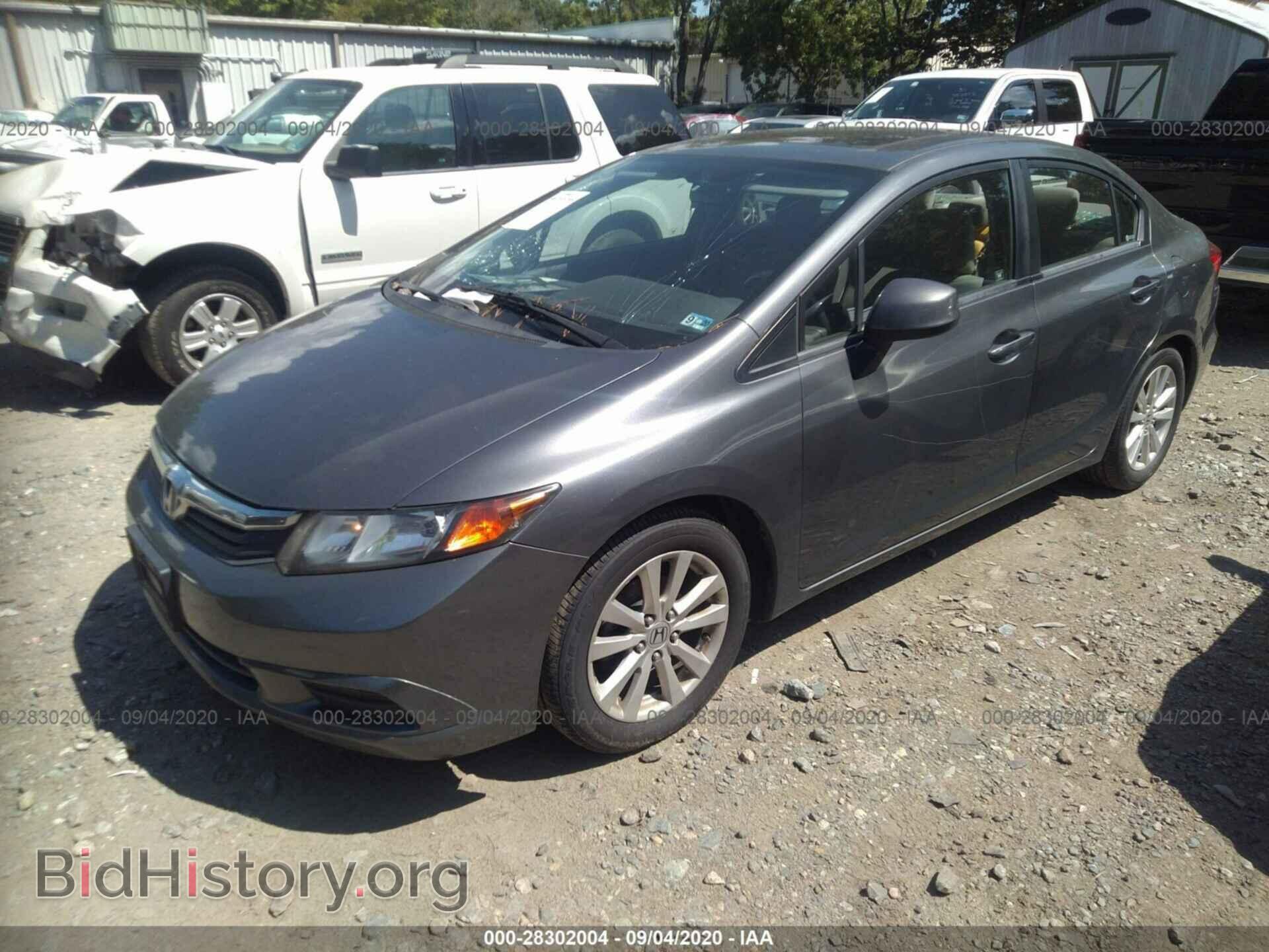 2012 HONDA CIVIC SDN - VIN: 2HGFB2F89CH532670 - Фото 2