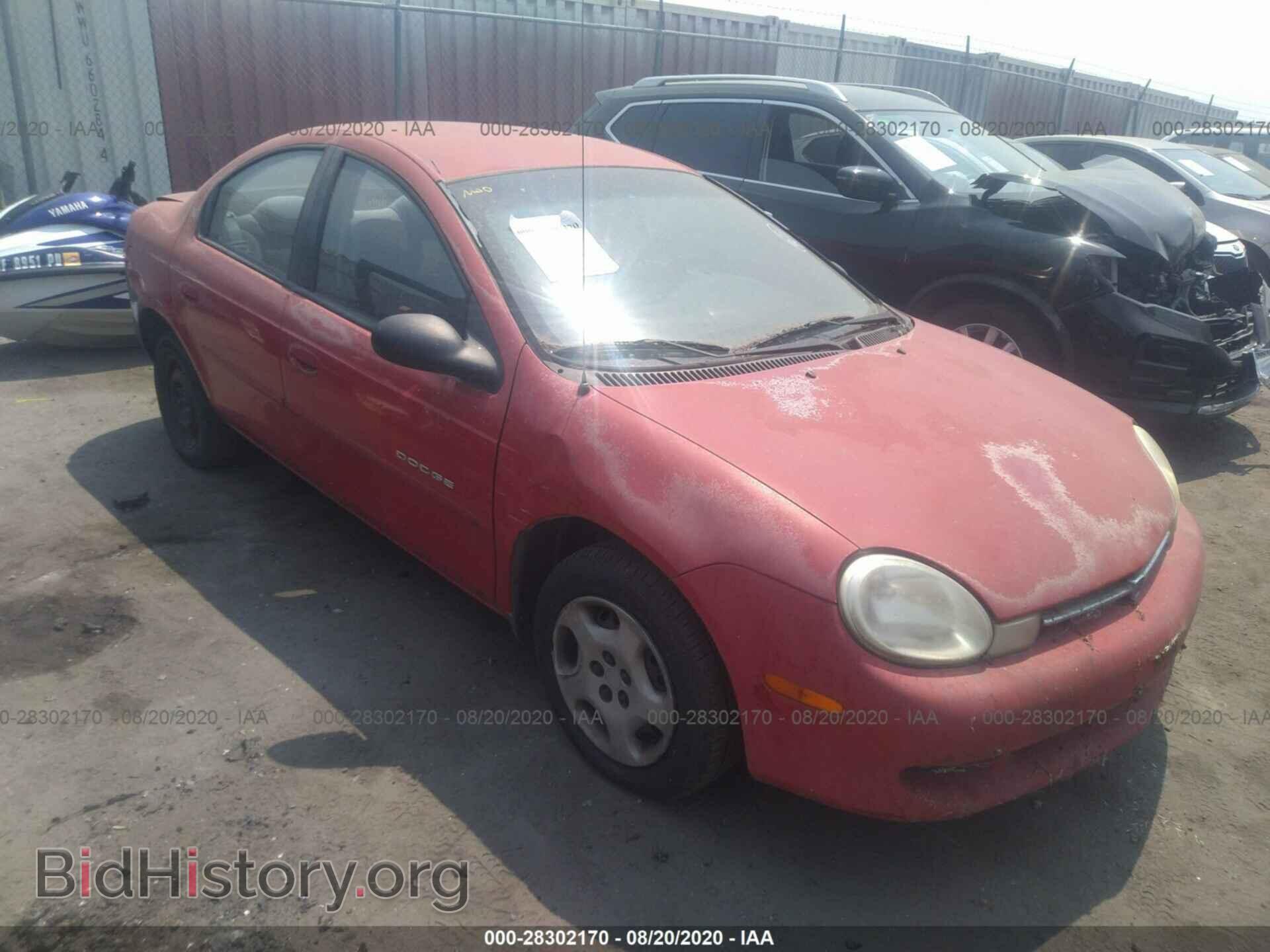 Фотография 1B3ES46C7YD581253 - DODGE NEON 2000