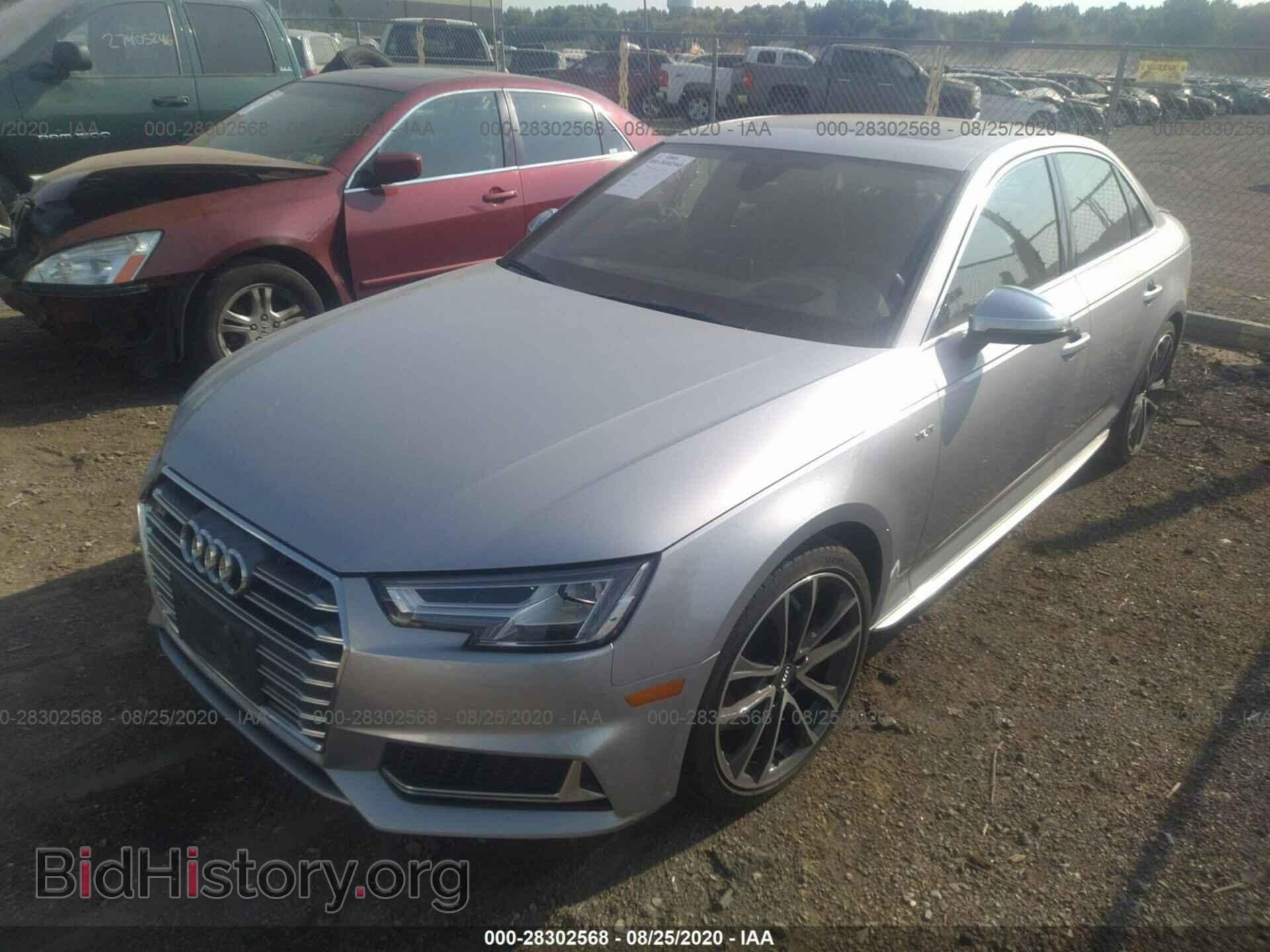 2018 AUDI S4 - VIN: WAUC4BF42JA020959 - Фото 2